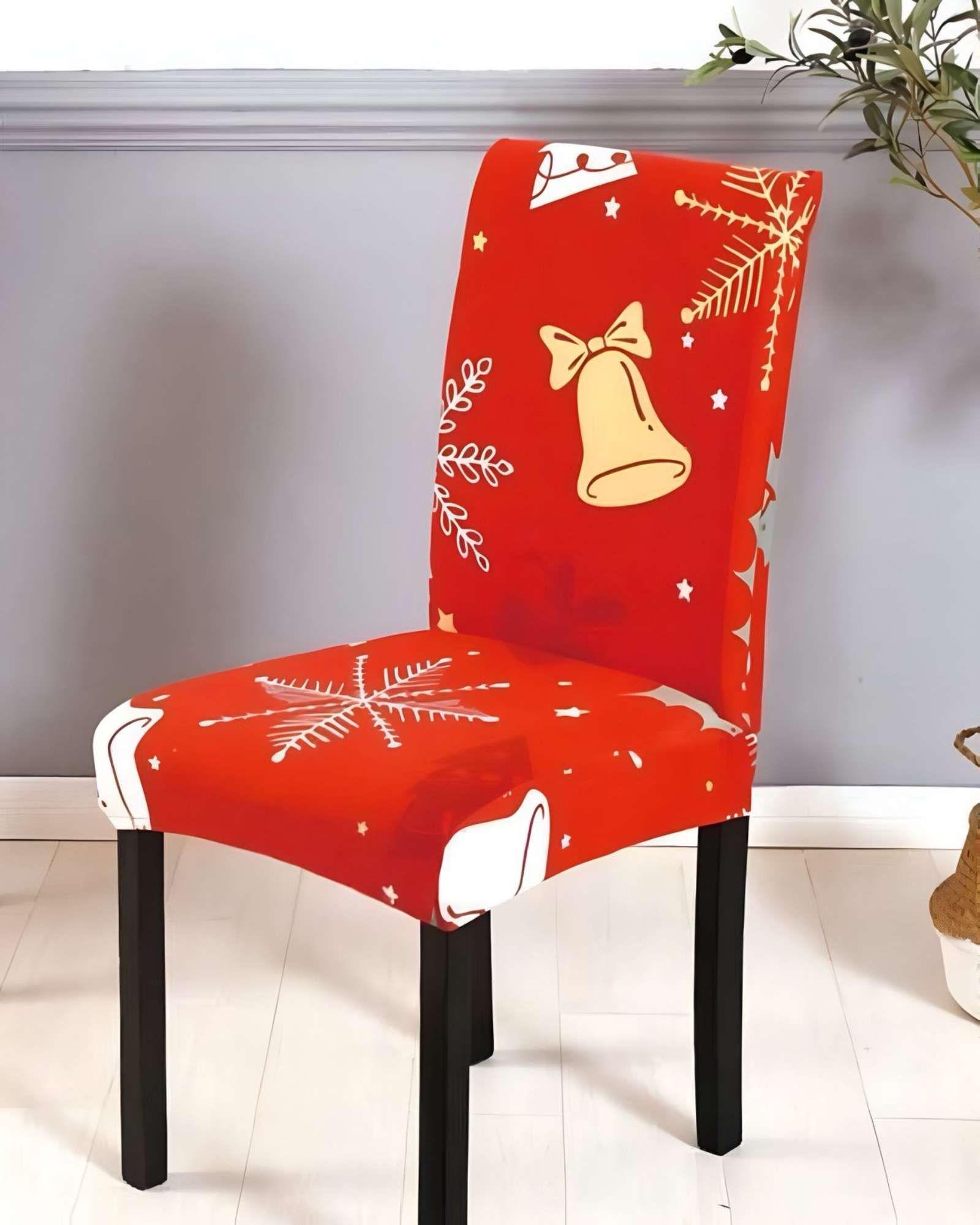SET DE 6 FUNDAS PARA SILLAS DE NAVIDAD N05-3