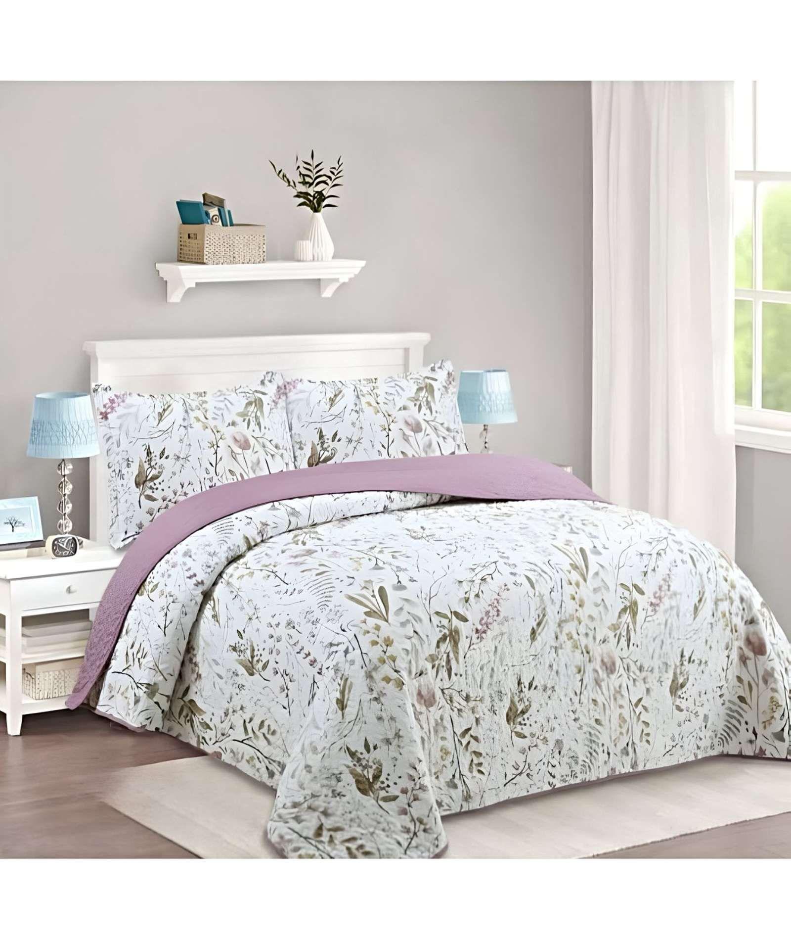 CUBRECAMA QUILT DE VERANO PLAZA Y MEDIA A24-2