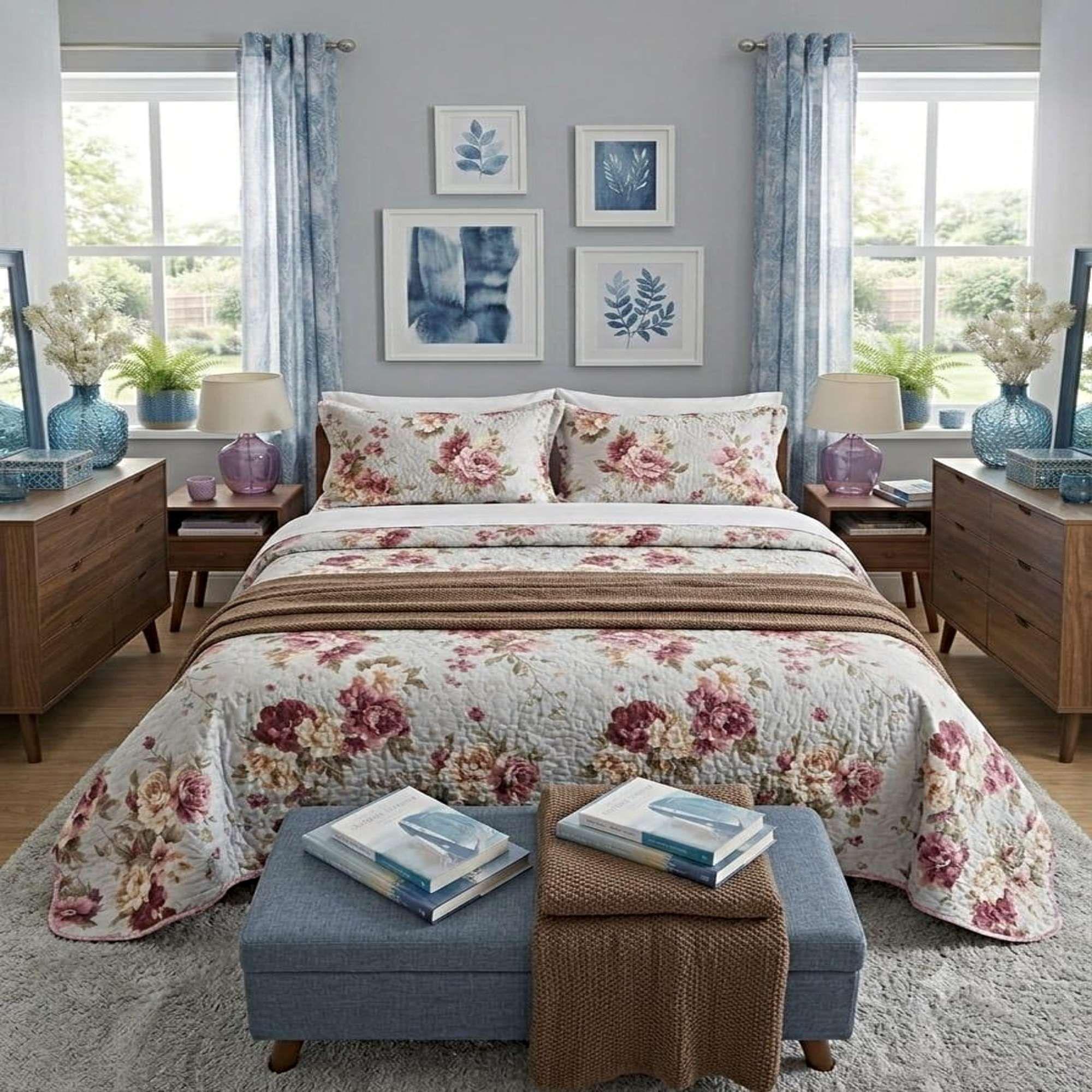 CUBRECAMA DE VERANO 2 PLAZAS  230x250cm B50-0