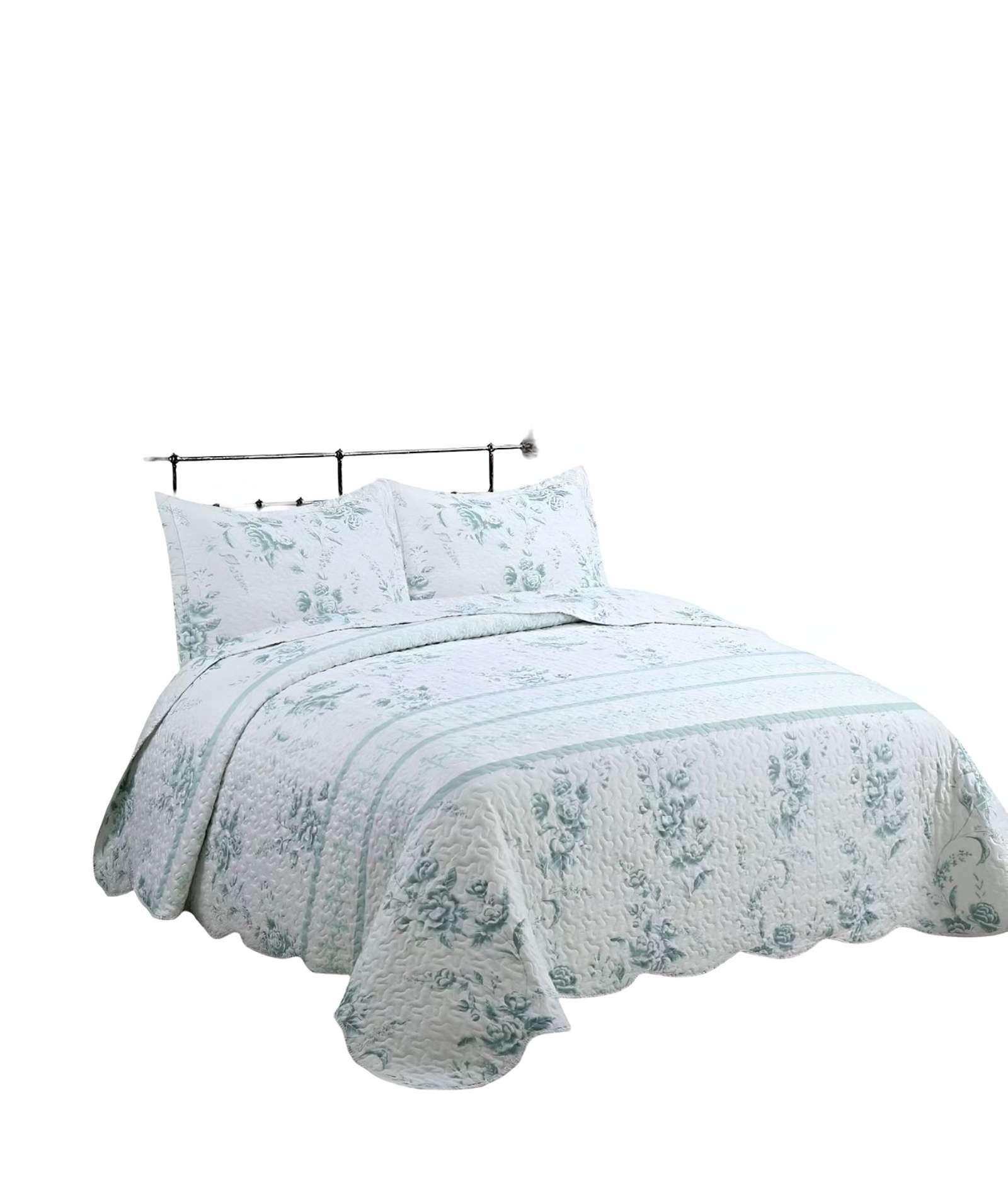 CUBRECAMA QUILT DE VERANO 2 PLAZAS A30-1