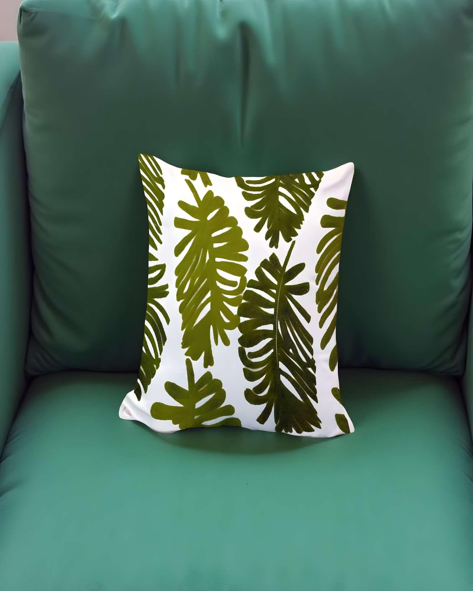 PACK DE 2 FUNDAS DE COJIN BORDADAS 45X45CM BLANCO 16-2