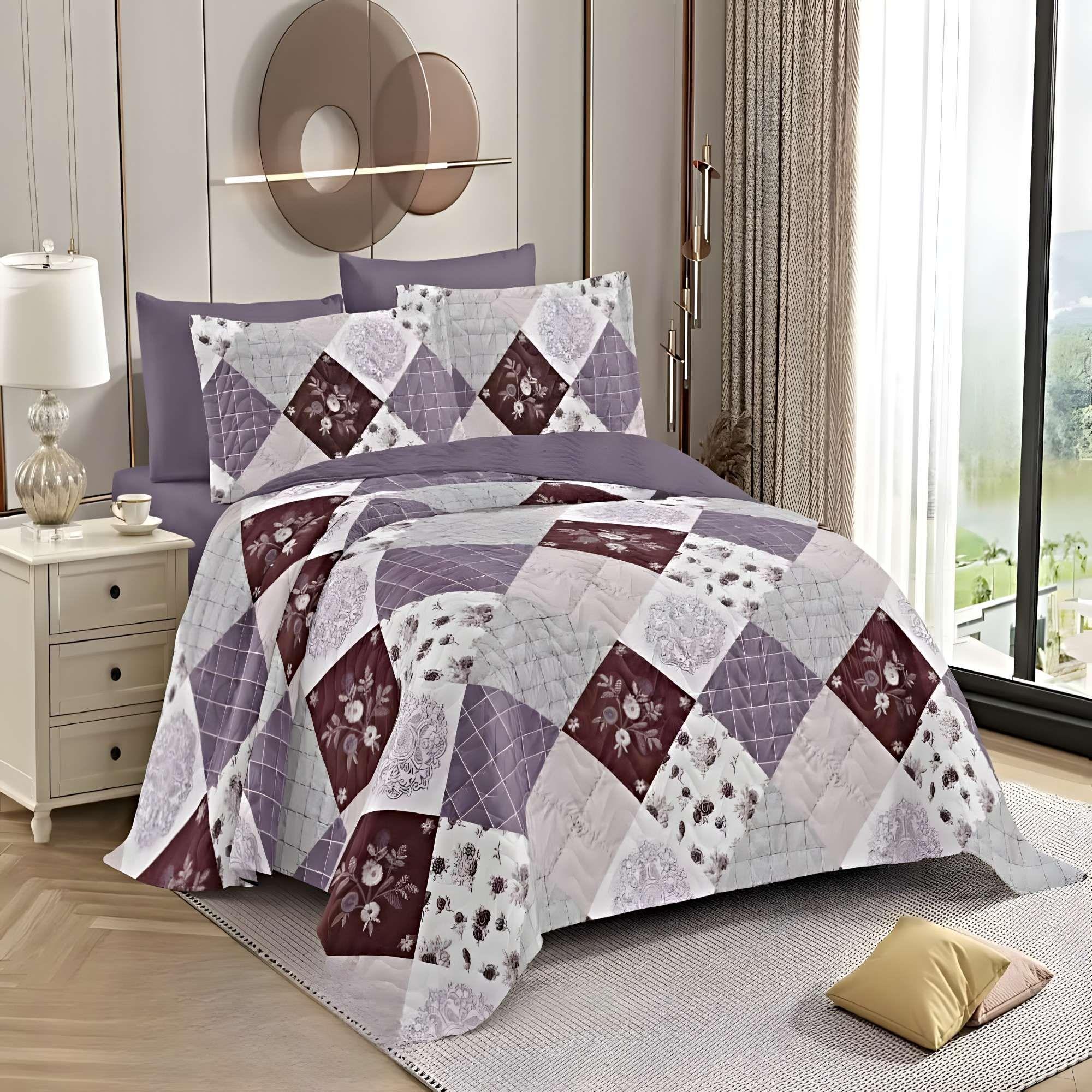 CUBRECAMA QUILT DE VERANO LIVIANO KING C10-1