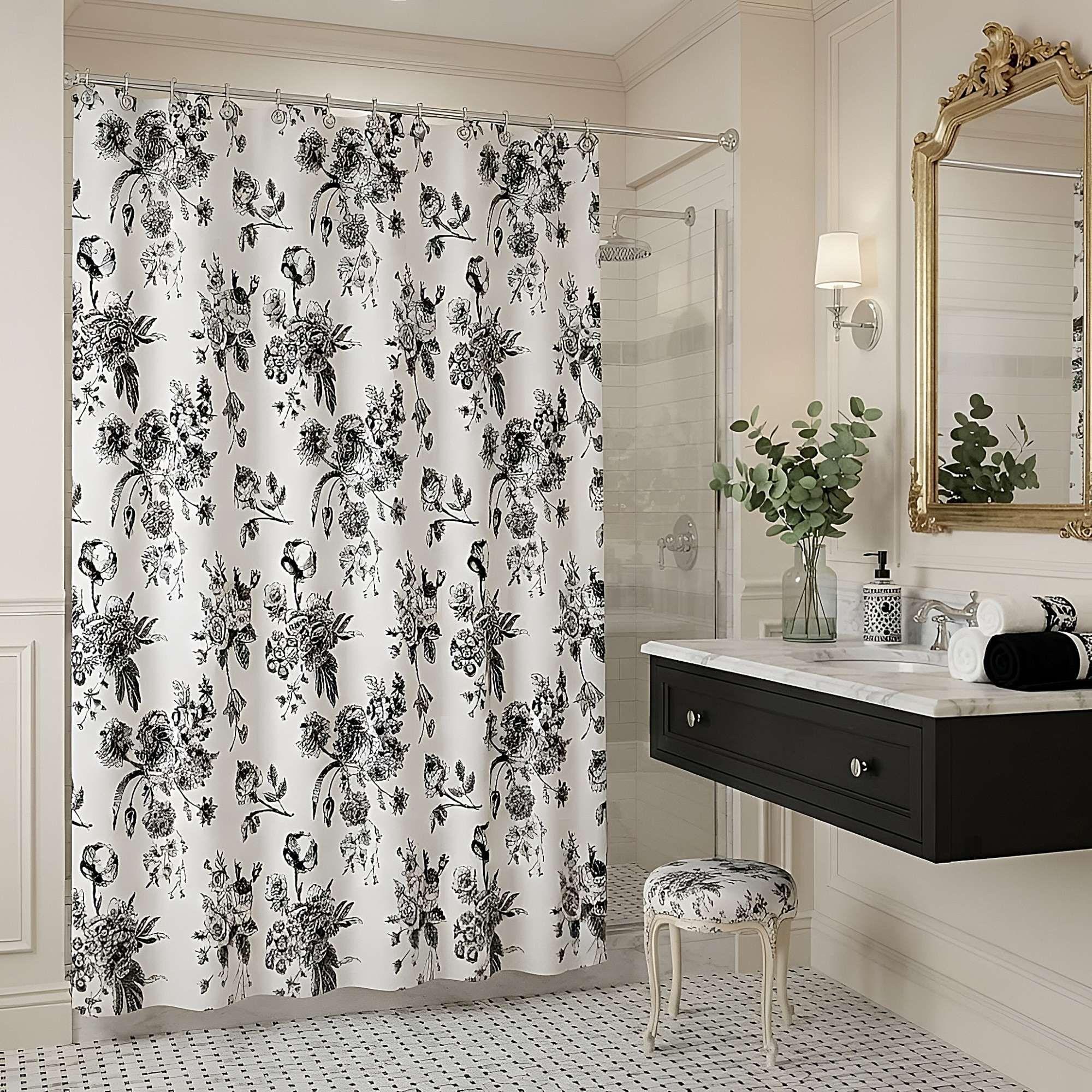 CORTINA DE BAÑO CON FORRO 180X180 CM CB33-0