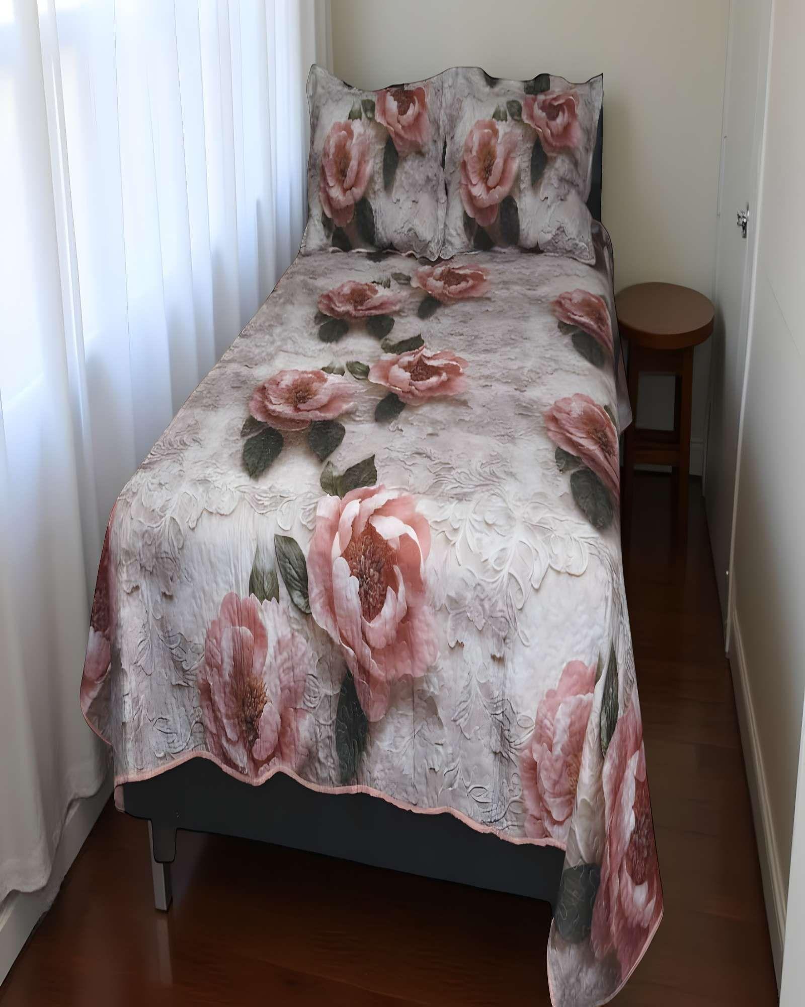 CUBRECAMA DE VERANO 3D 2 PLAZAS 230 X 250 CM V13-2