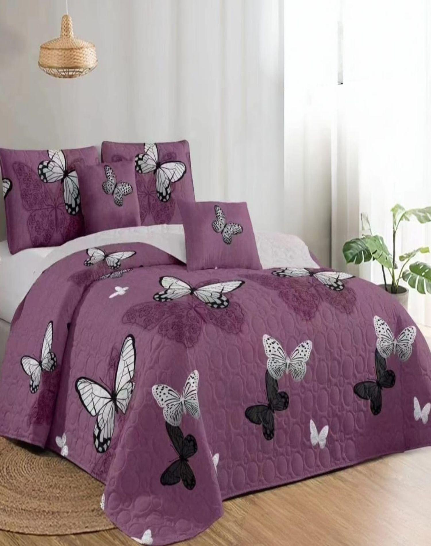 Cubrecama Quilt Diseño 2 Plazas - Primavera Verano A8-2