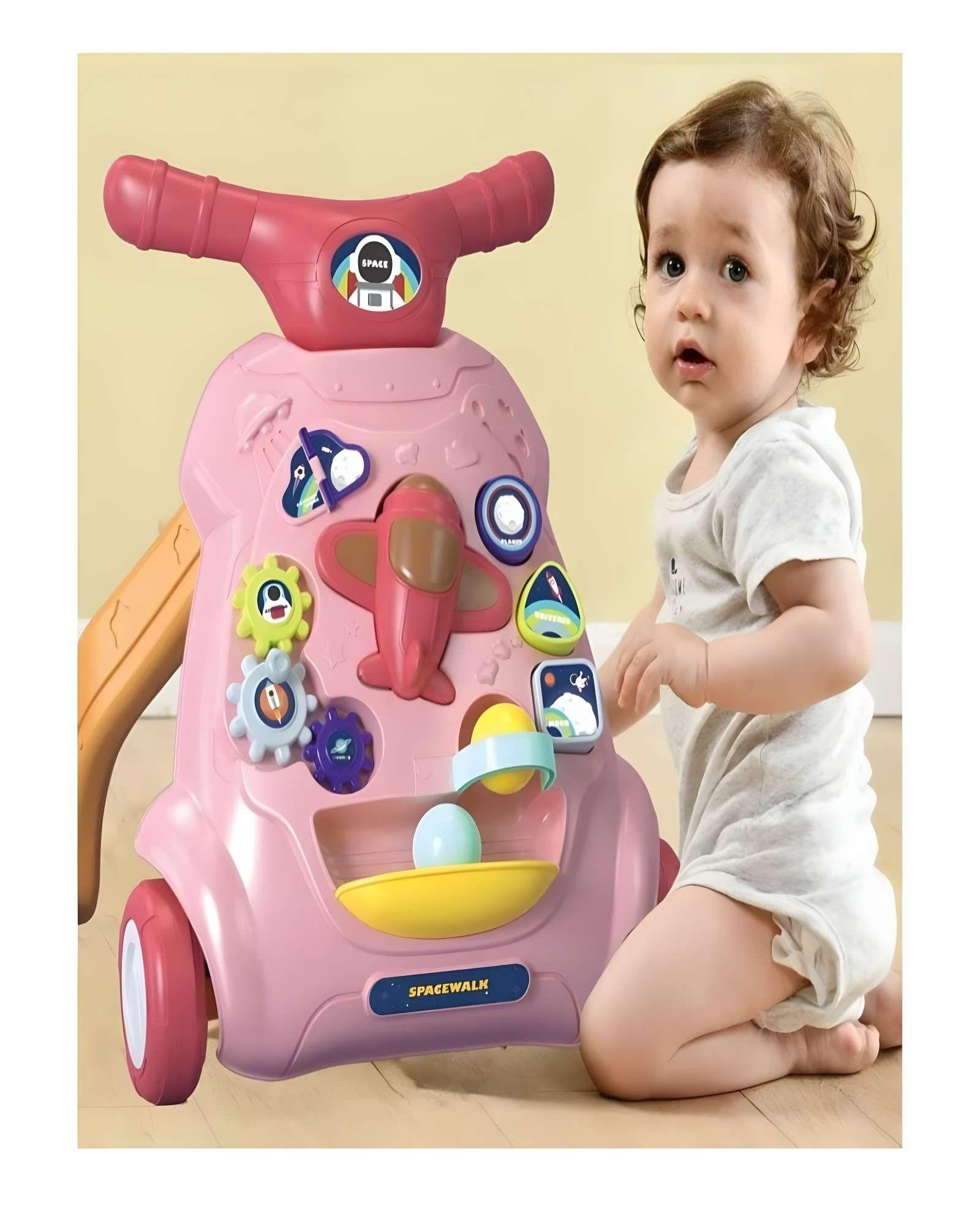 CAMINADOR DE BEBE AEREO ROSADO-2