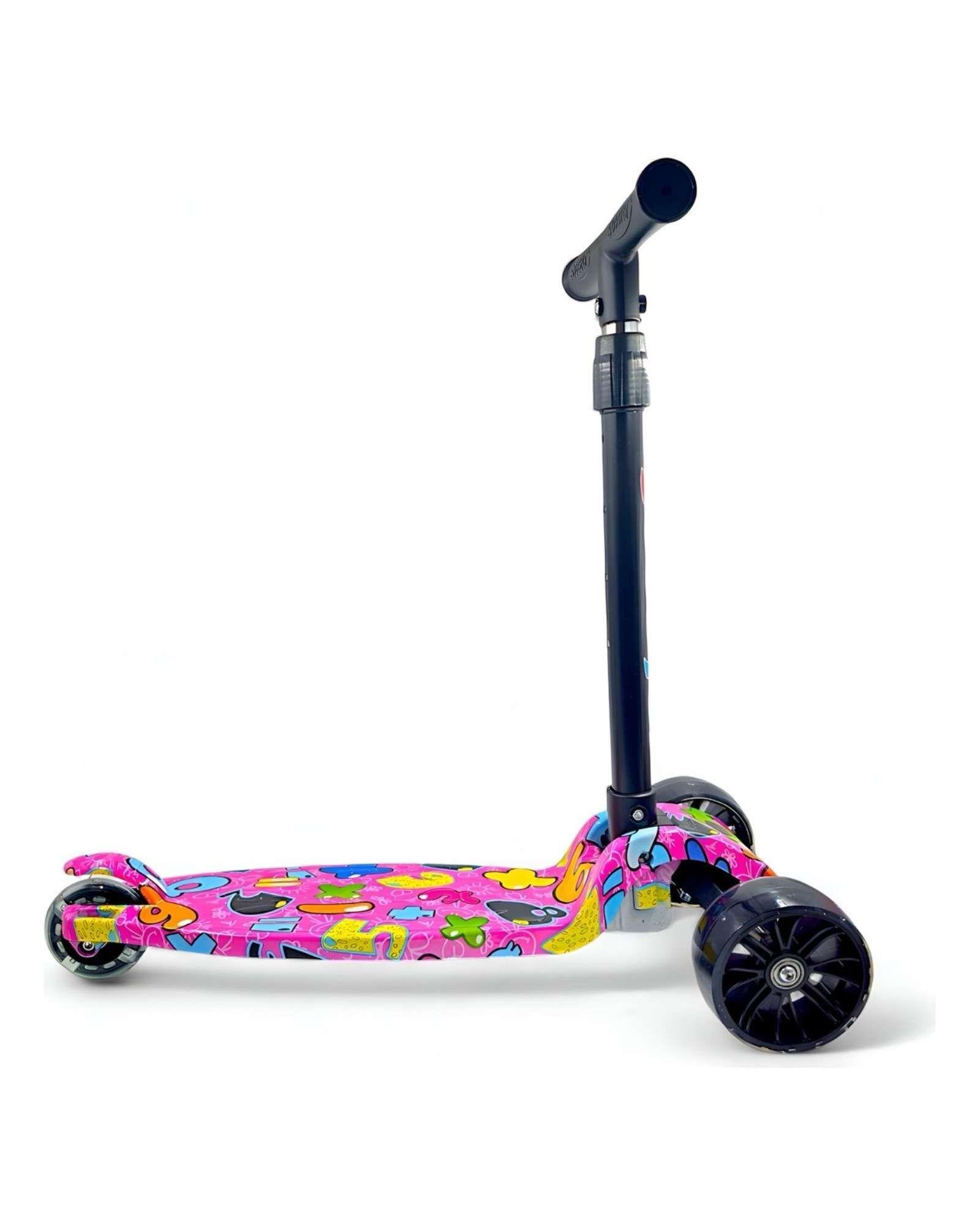 Scooter Infantil de 3 Ruedas con Luces LED multicolor 05-1