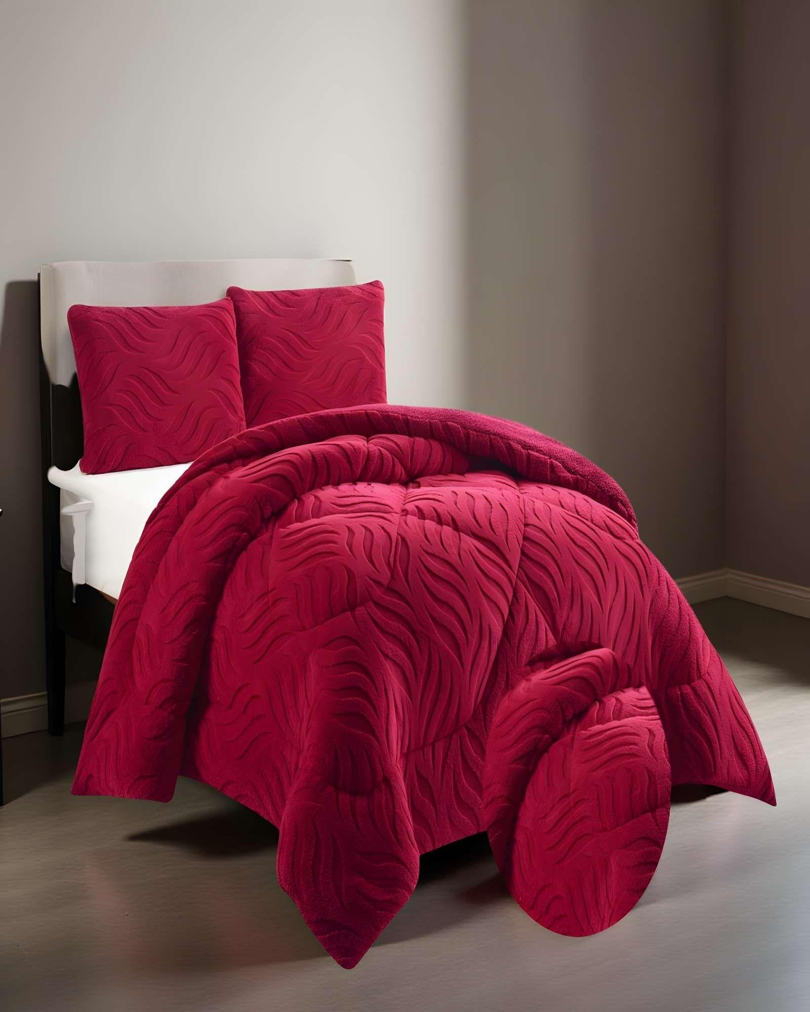 COBERTOR DE INVERNO TEXTURIZADO RB KING BURDEO-2