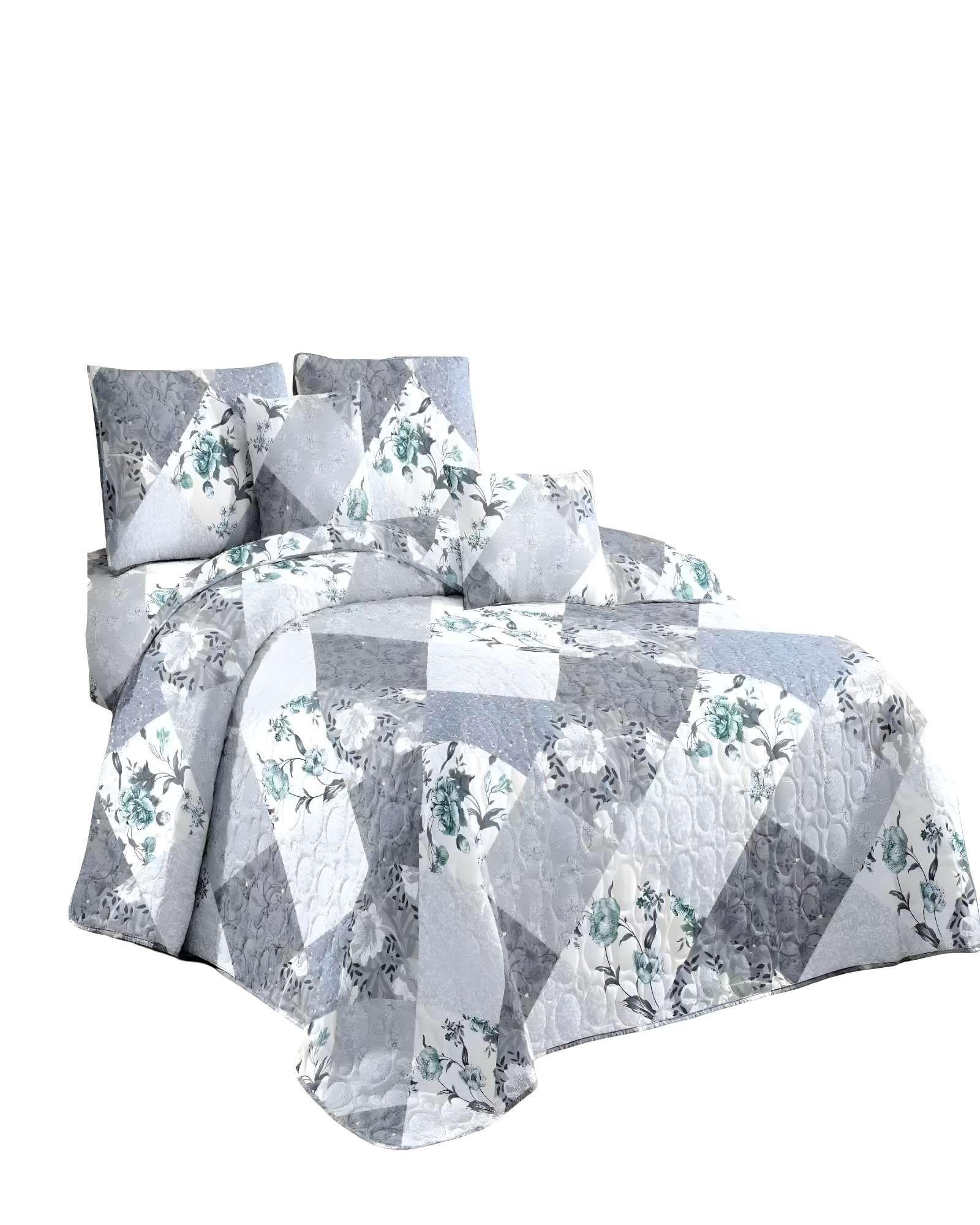 CUBRECAMA QUILT DE VERANO KING MULTICOLOR 05-0