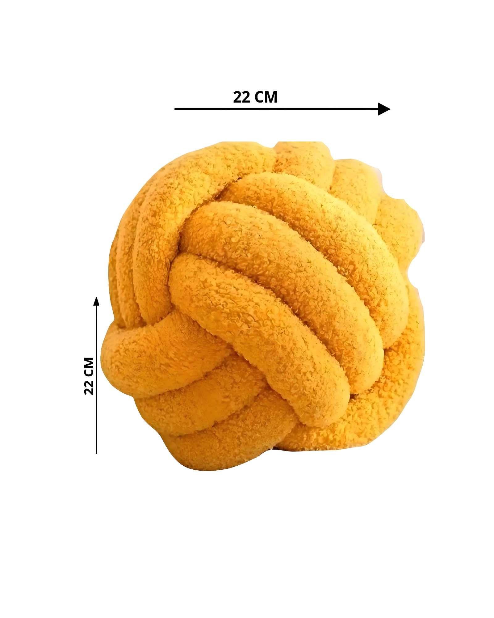 NUDO COJIN MOSTAZA 22 CM-1