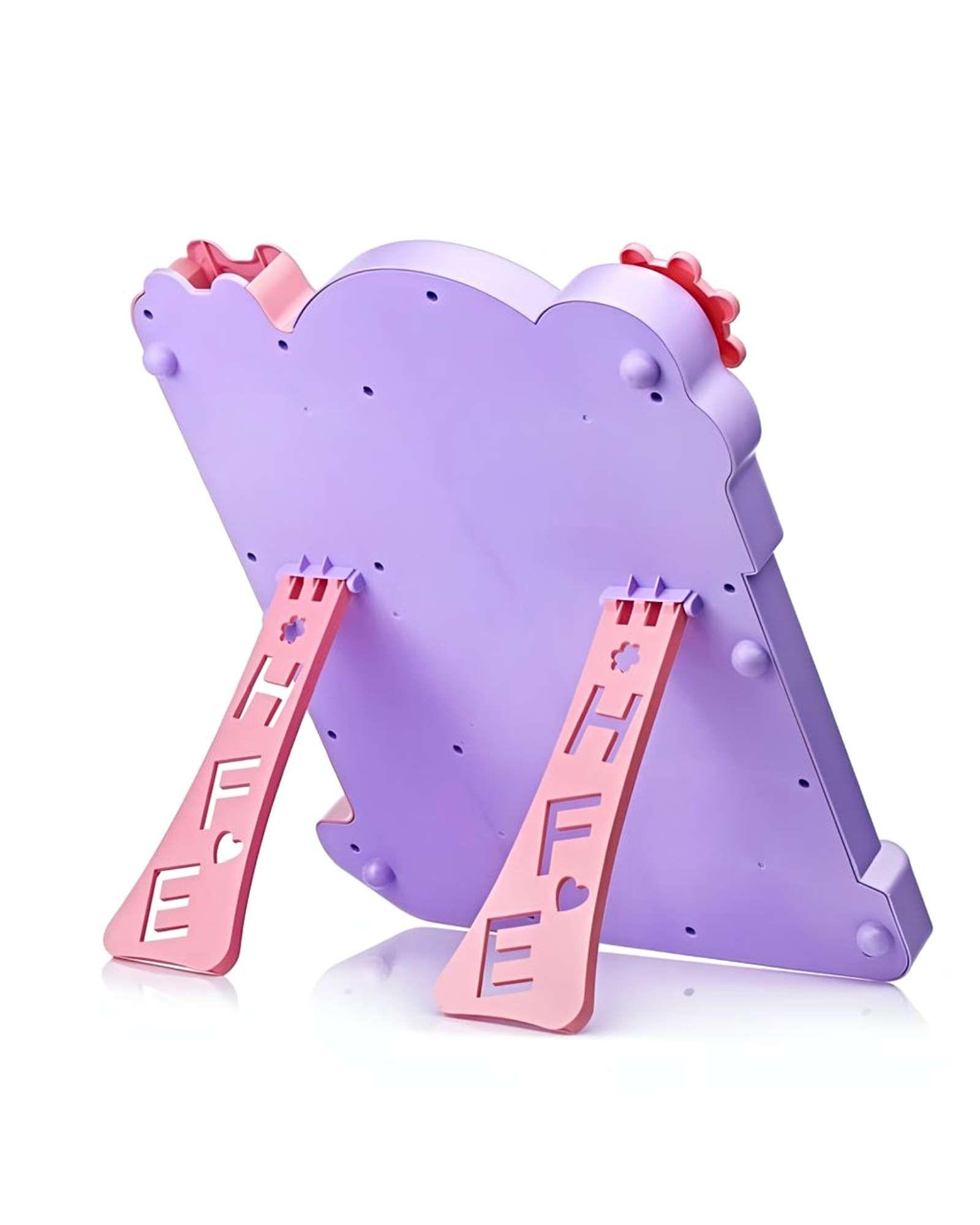 Tetris Montessori para Niños Bloques de Lógica 3D rosa-2