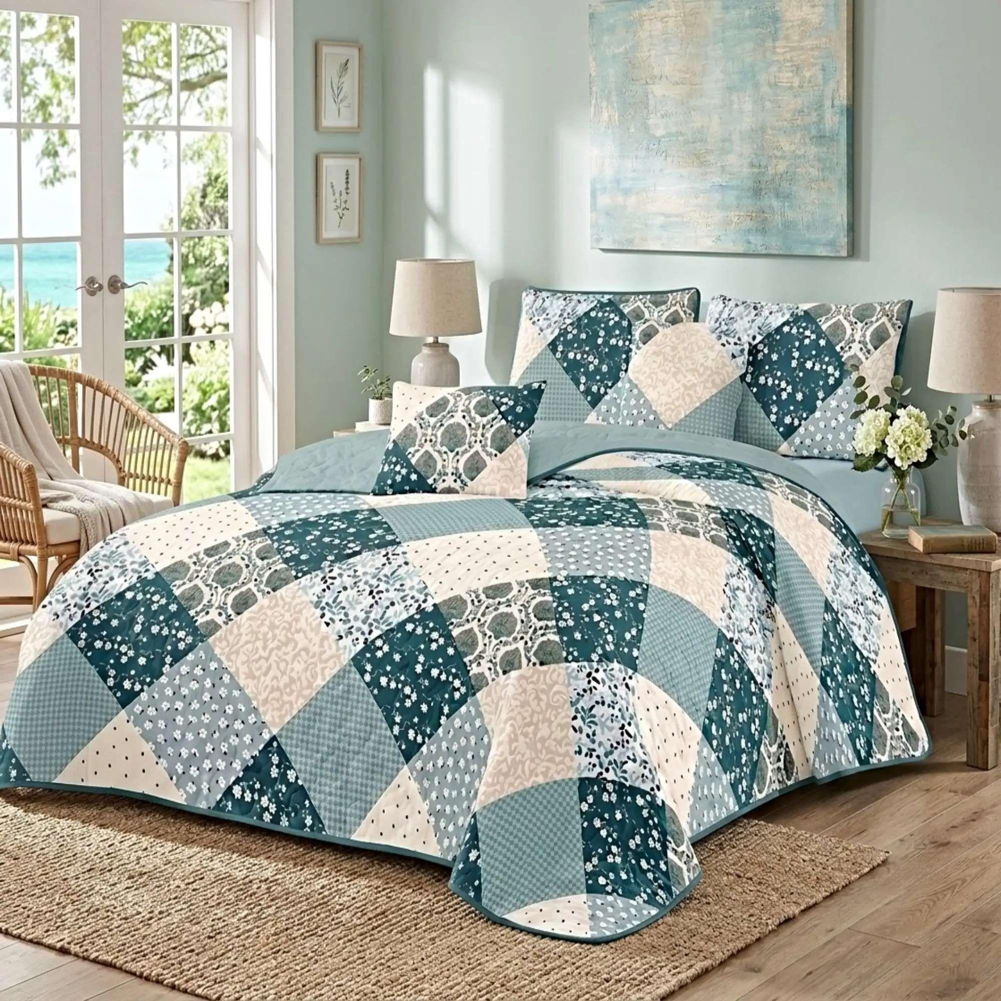 CUBRECAMA DE VERANO 2 PLAZAS  230x250cm B13-3