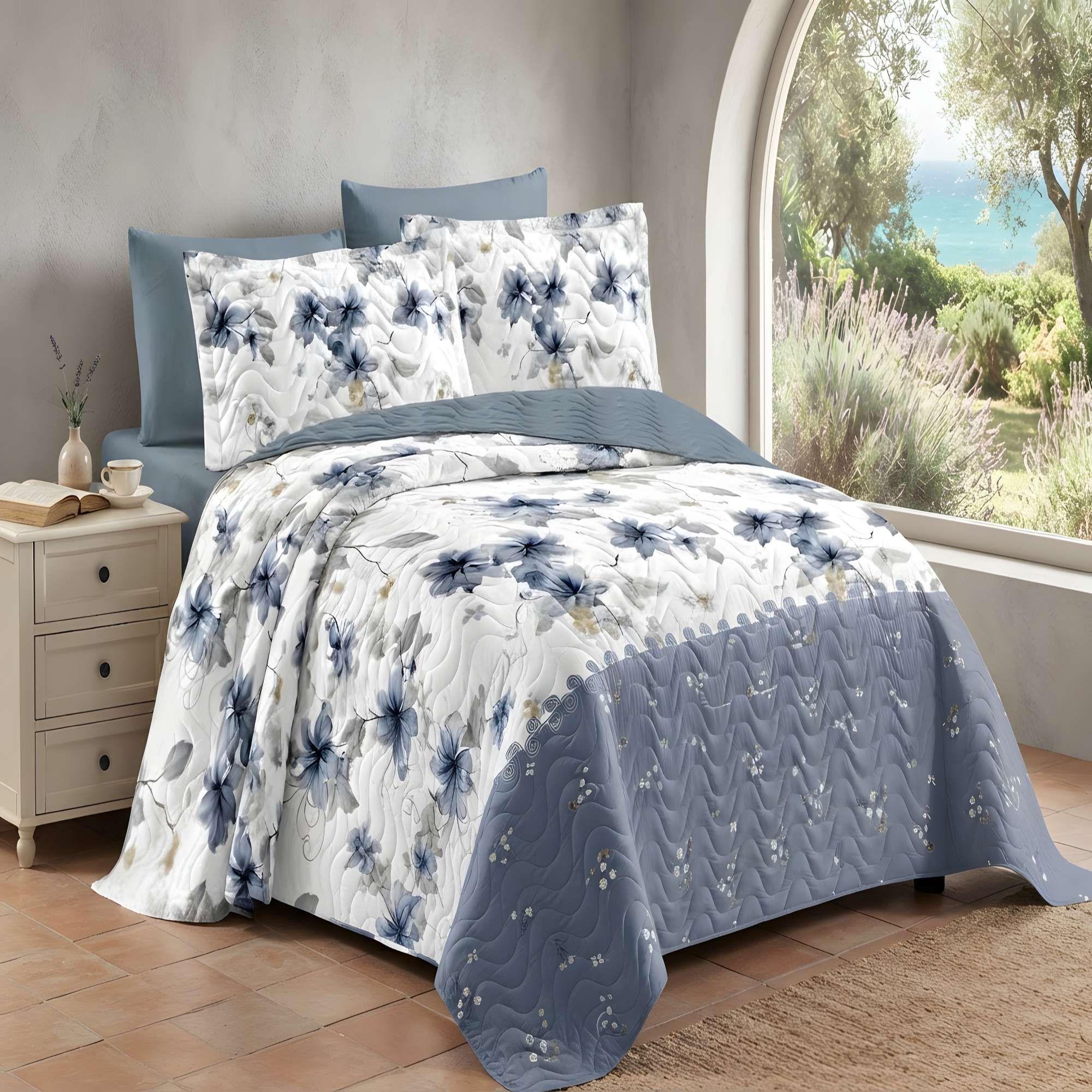 CUBRECAMA DE VERANO CON DISEÑO KING B4-2