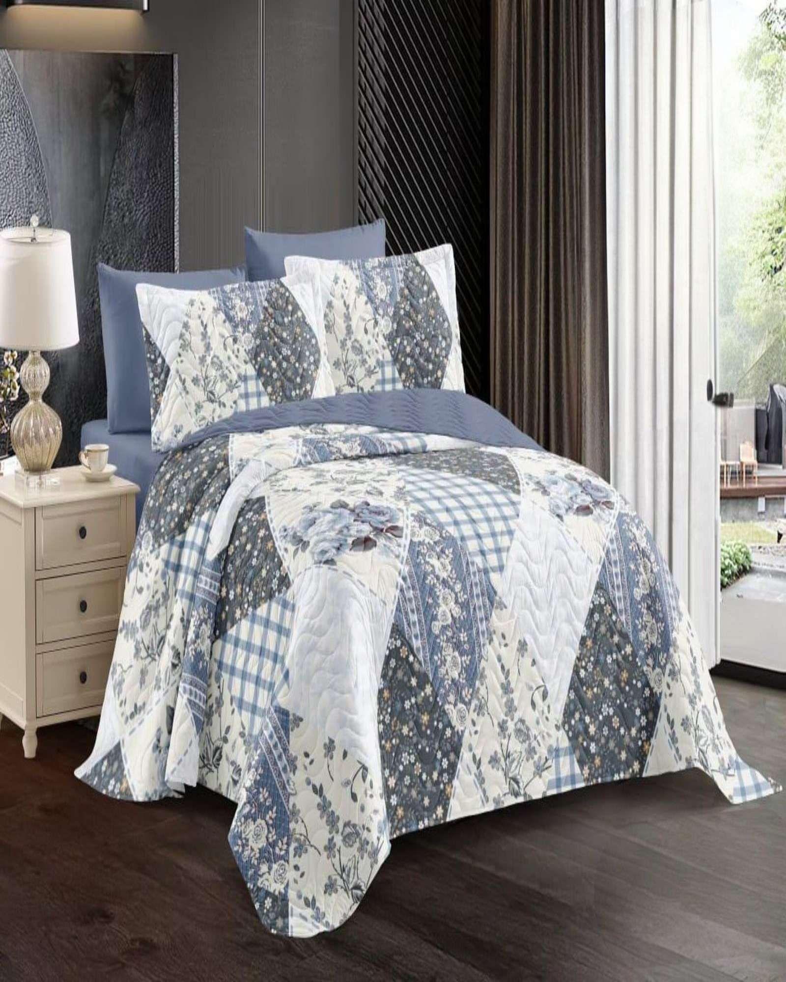 quilt cubrecama verano king V06-3