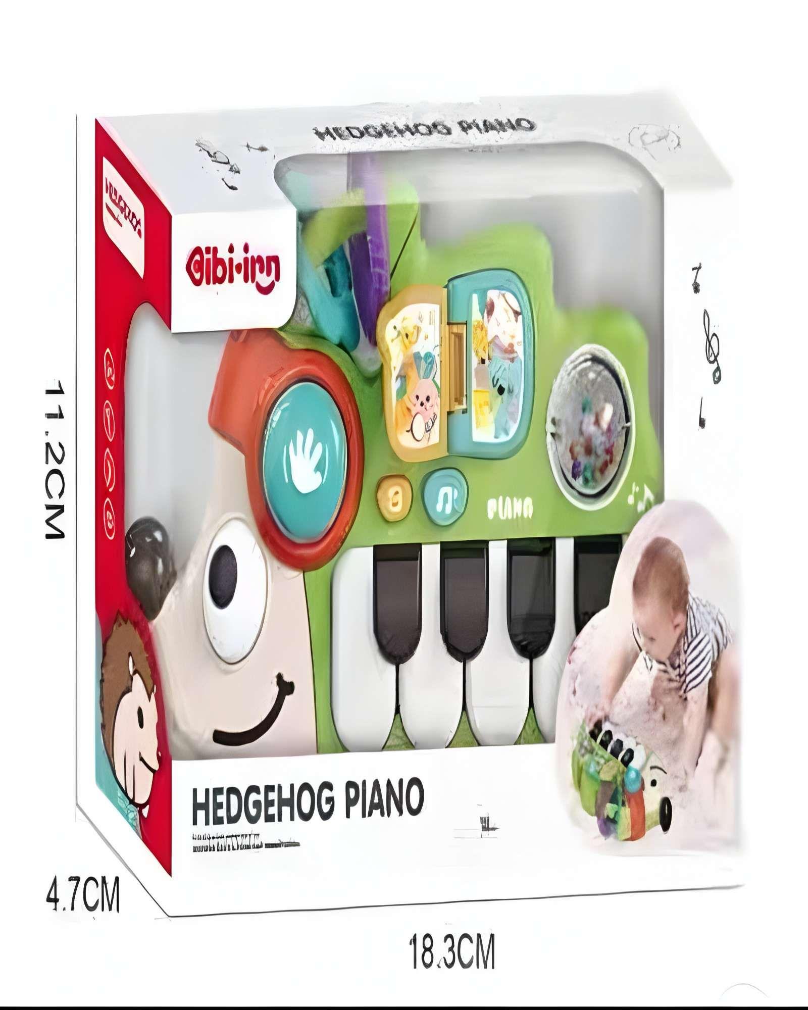 Piano Musical Sensorial Erizo Verde-2