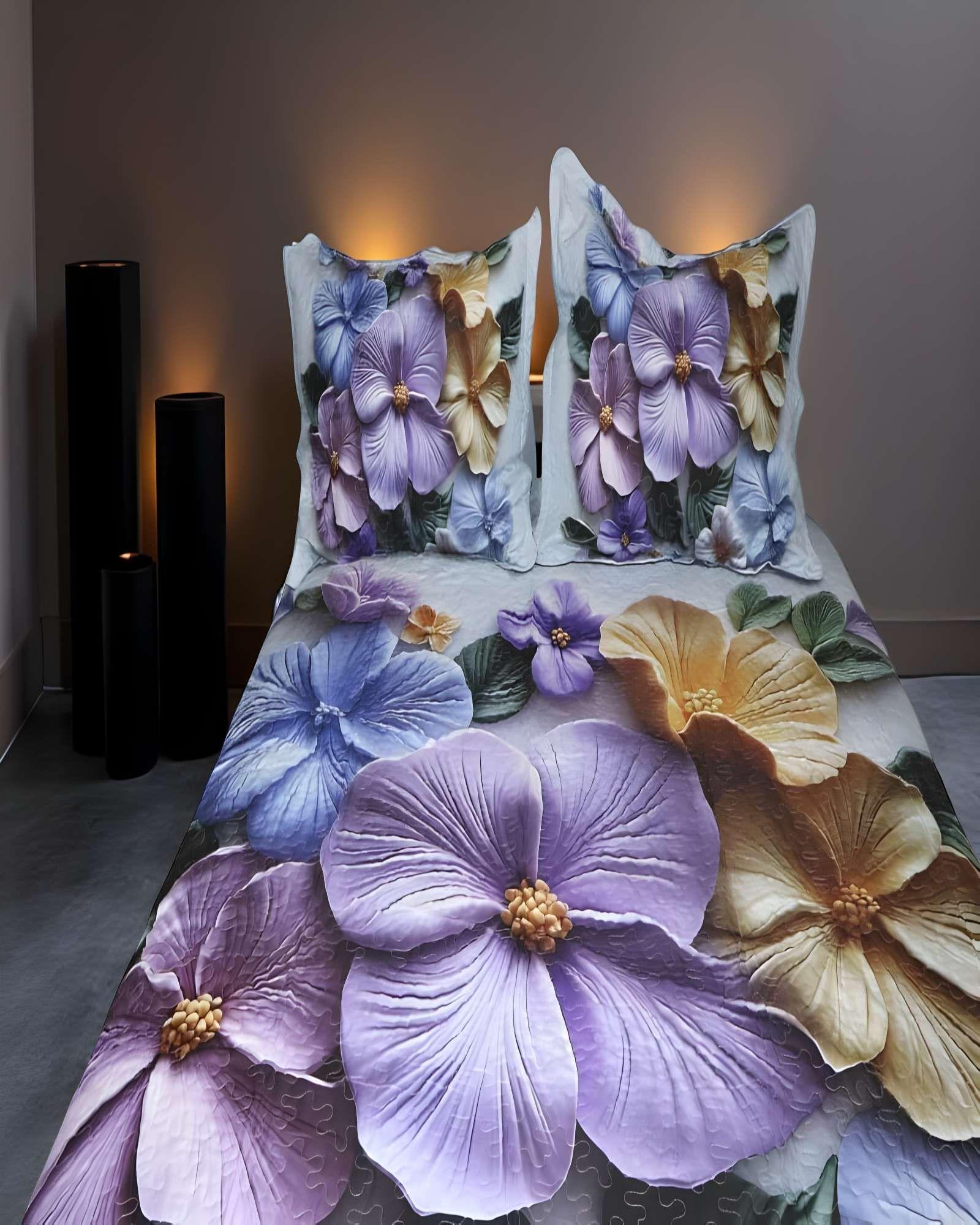 CUBRECAMA DE VERANO 3D 2 PLAZAS 230 X 250 CM V11-2