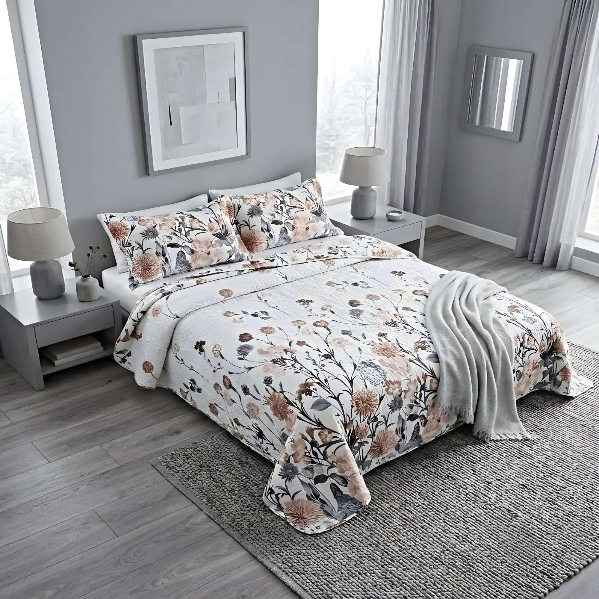 CUBRECAMA DE VERANO 2 PLAZAS  230x250cm B48-3