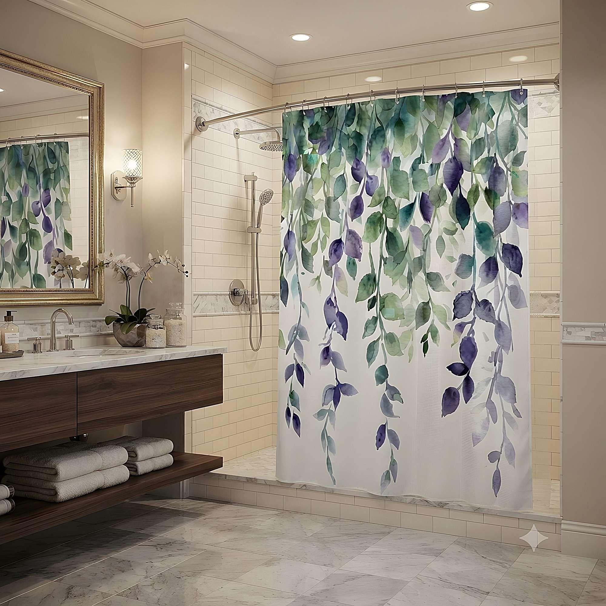 CORTINA DE BAÑO CON FORRO 180X180 CM CB14-0