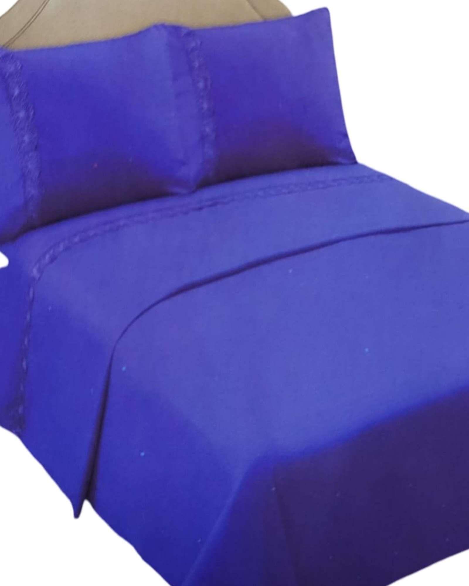 SABANAS 144 HILOS KING AZUL  T01-2