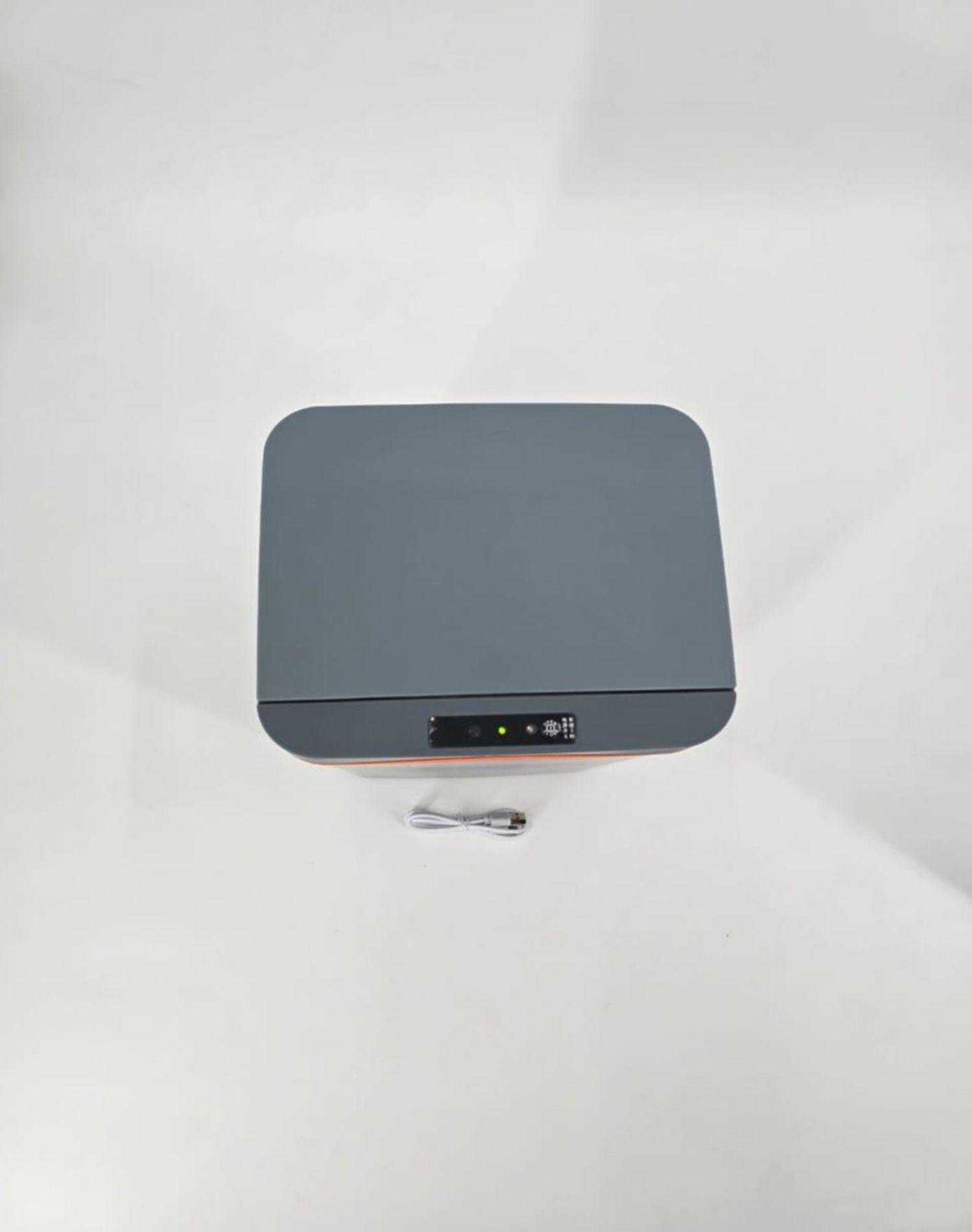 Contenedor Basura Automático Inteligente 12L Gris-3
