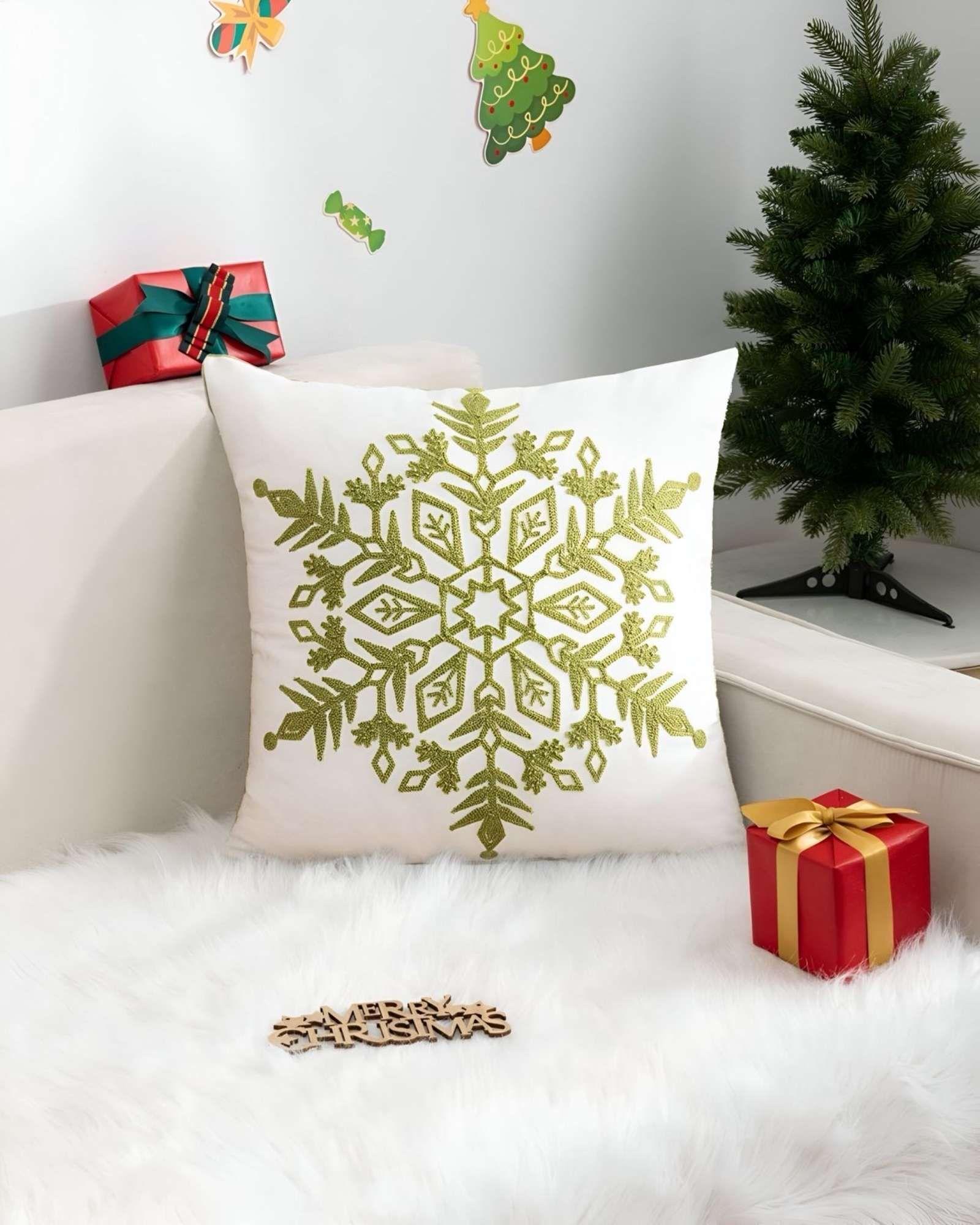 SET DE 2 FUNDAS DE COJIN PARA NAVIDAD K12-1