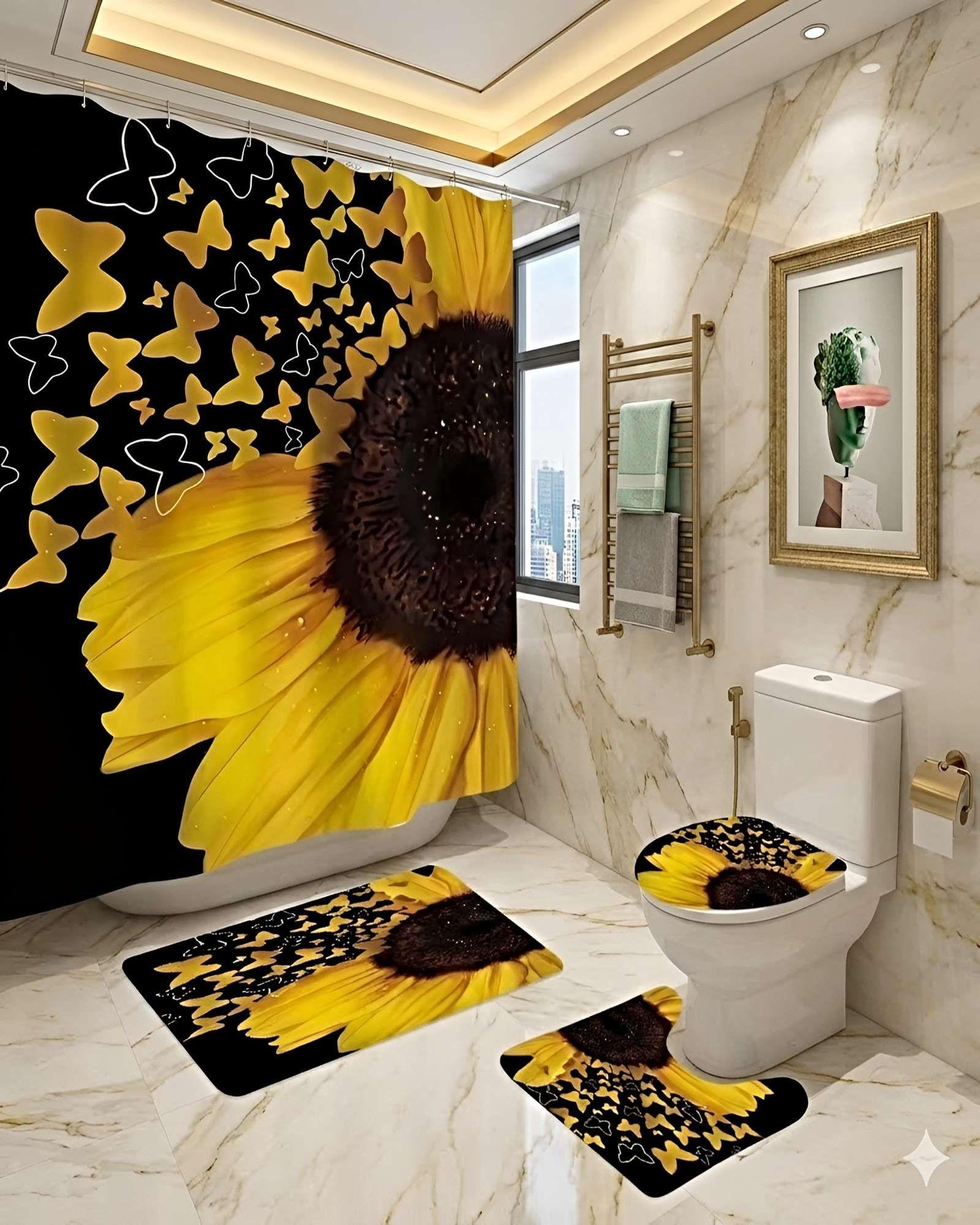 SET DE BAÑO COMPLETO MODELOS UNICOS 4 PIEZAS S05-3