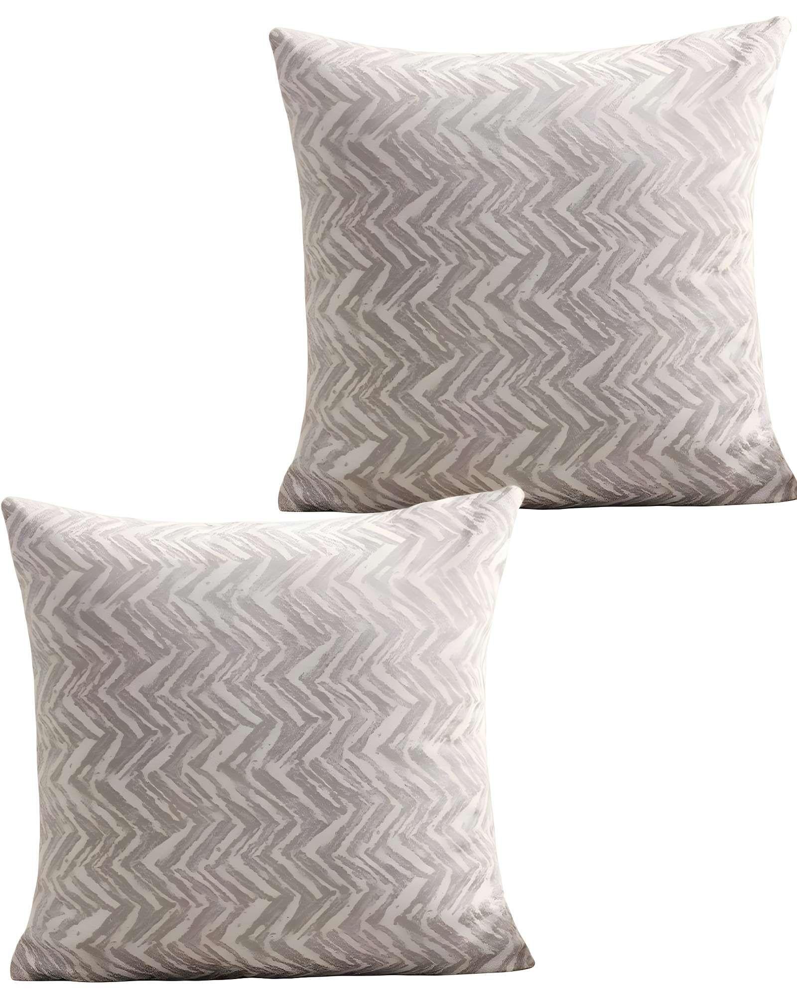 PACK DE 2 FUNDAS DE COJINES DISEÑO MAILLARD 45CM X 45 CM GRIS-2
