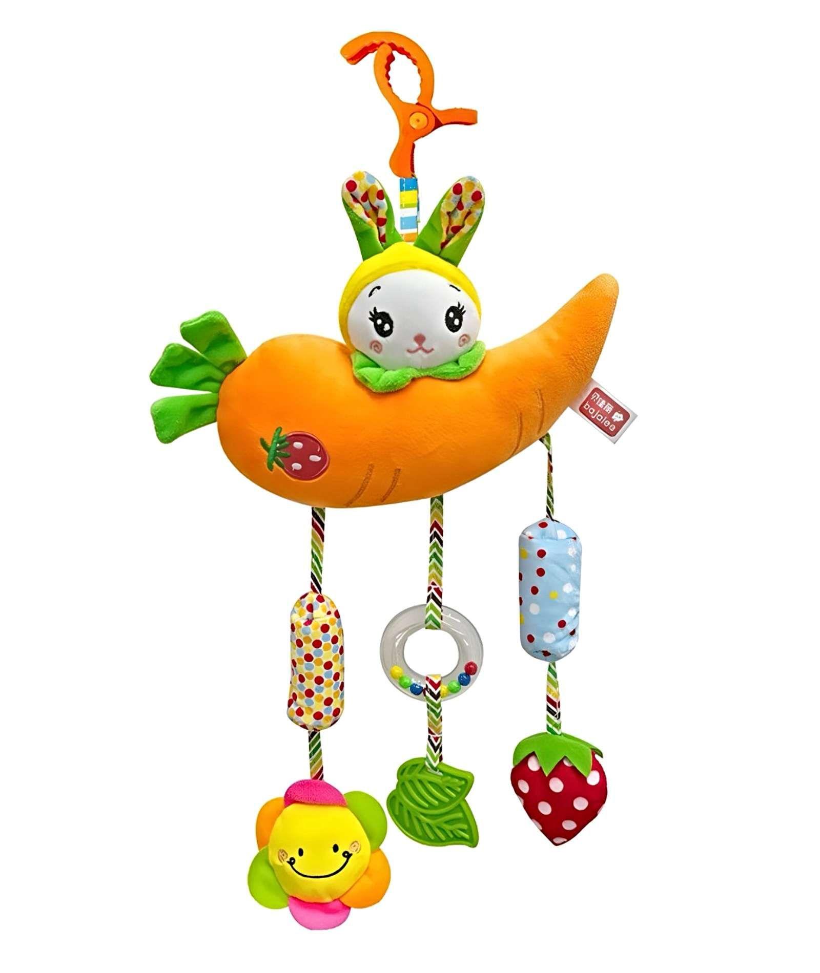 Juguete Colgante y Móvil de Coche para Bebé diseño zanahoria-0