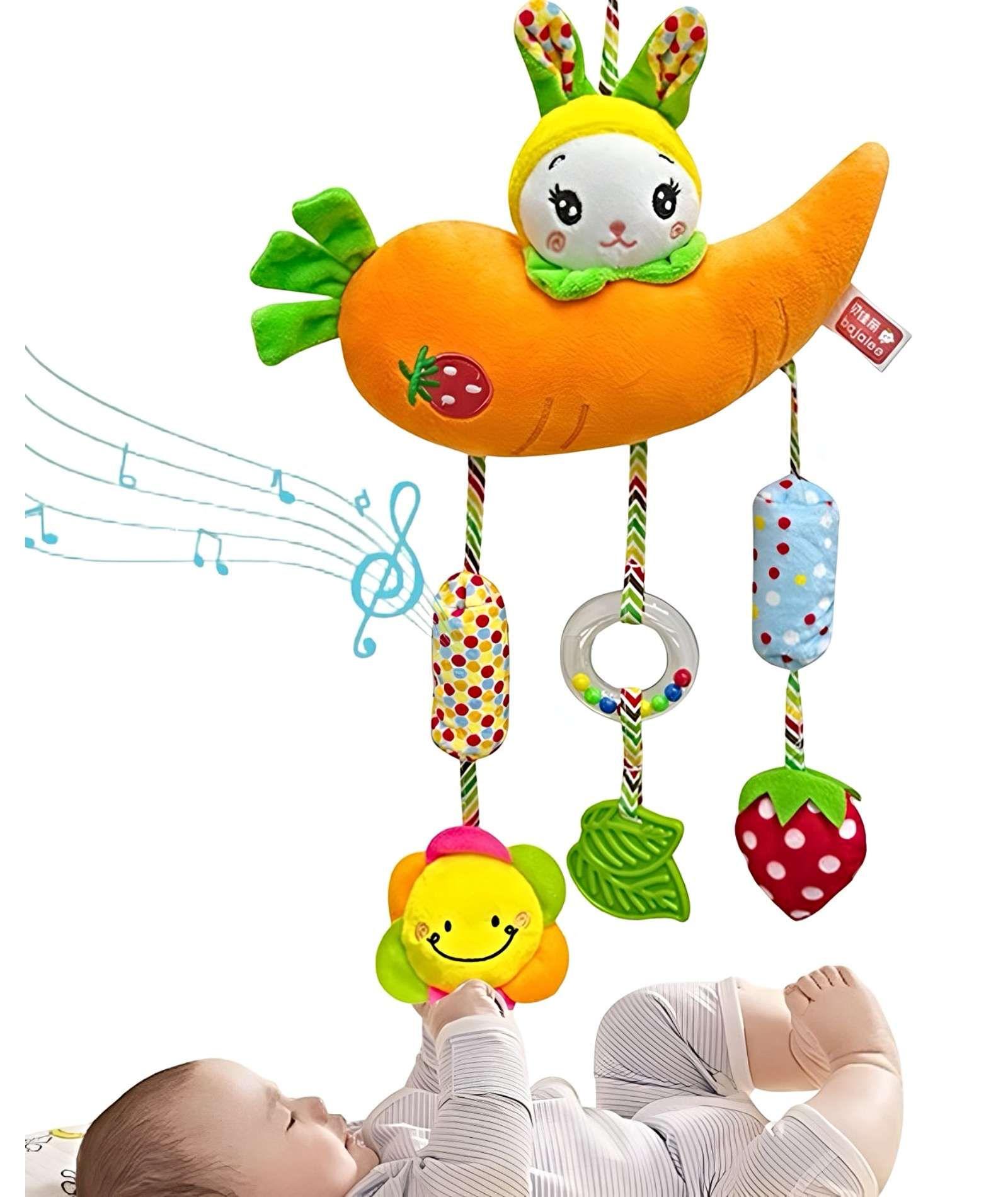 Juguete Colgante y Móvil de Coche para Bebé diseño zanahoria-2