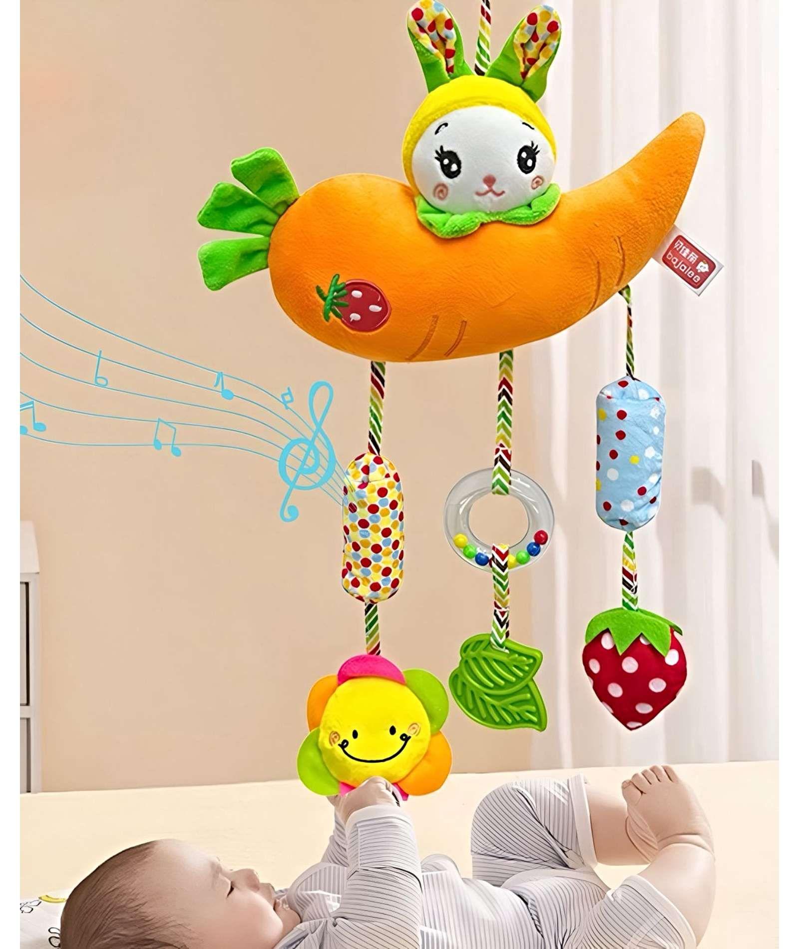 Juguete Colgante y Móvil de Coche para Bebé diseño zanahoria-3