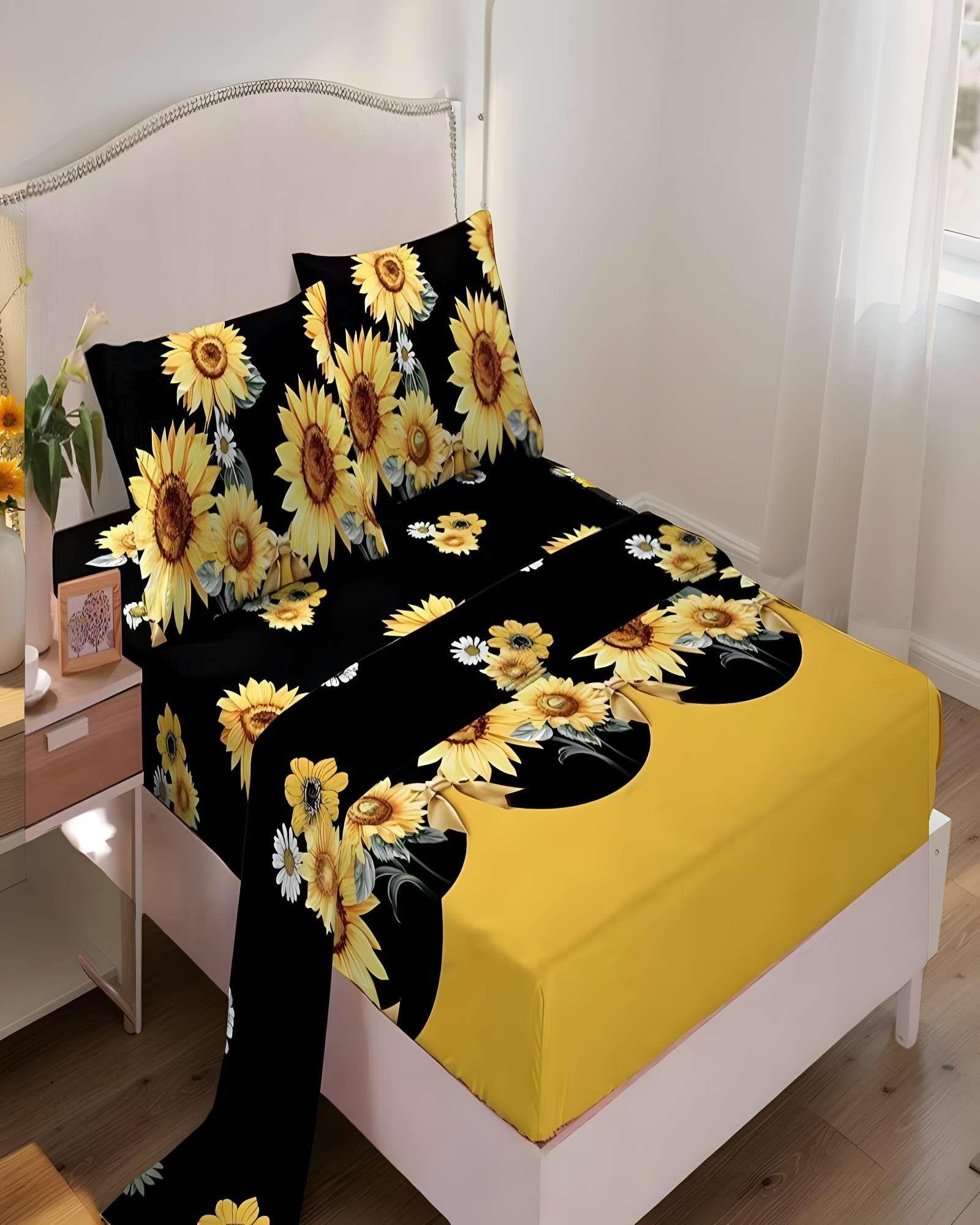 JUEGO DE SABANAS GENERICAS CON DISEÑO KING S02-2