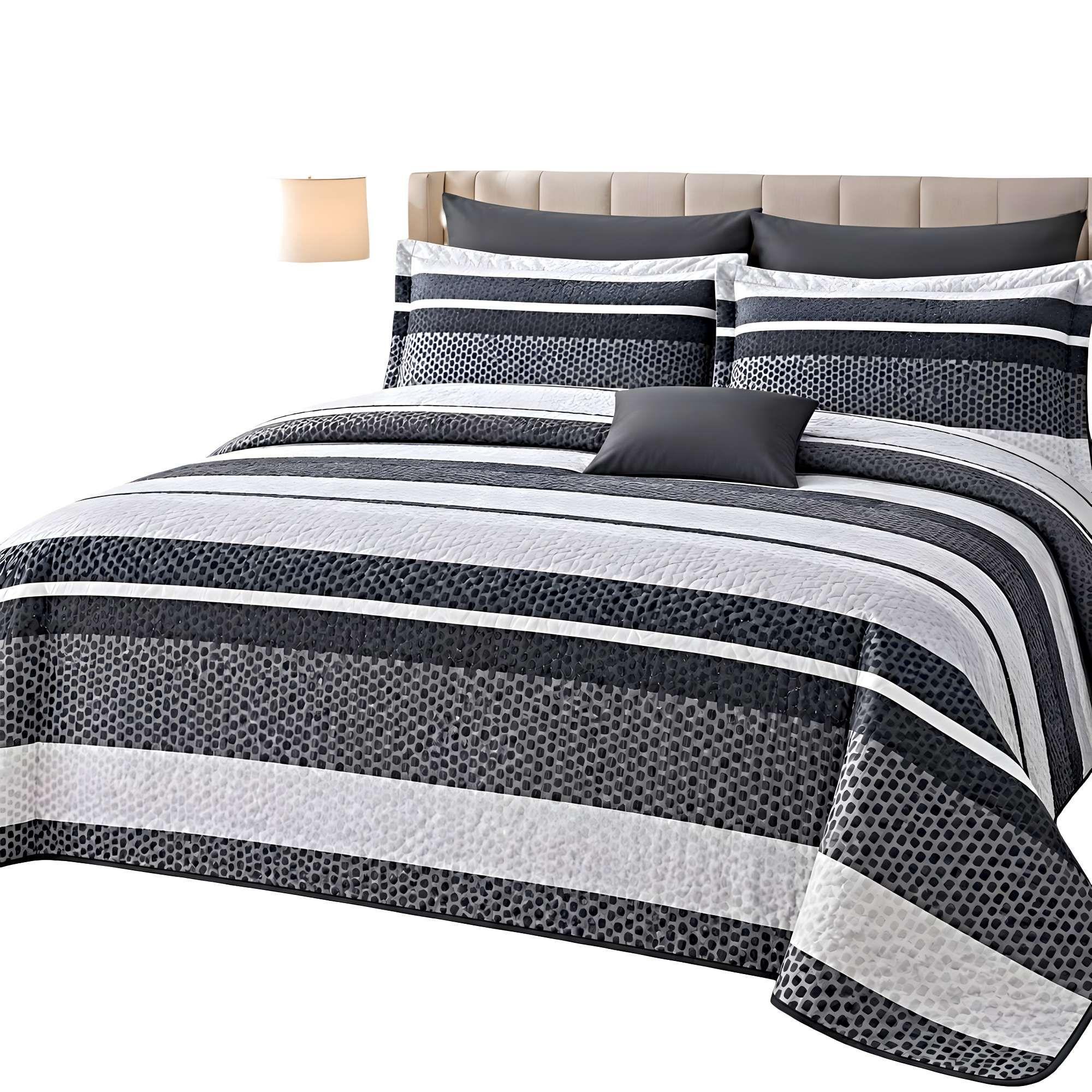 CUBRECAMA QUILT DE VERANO LIVIANO 2 PLAZAS C15-0