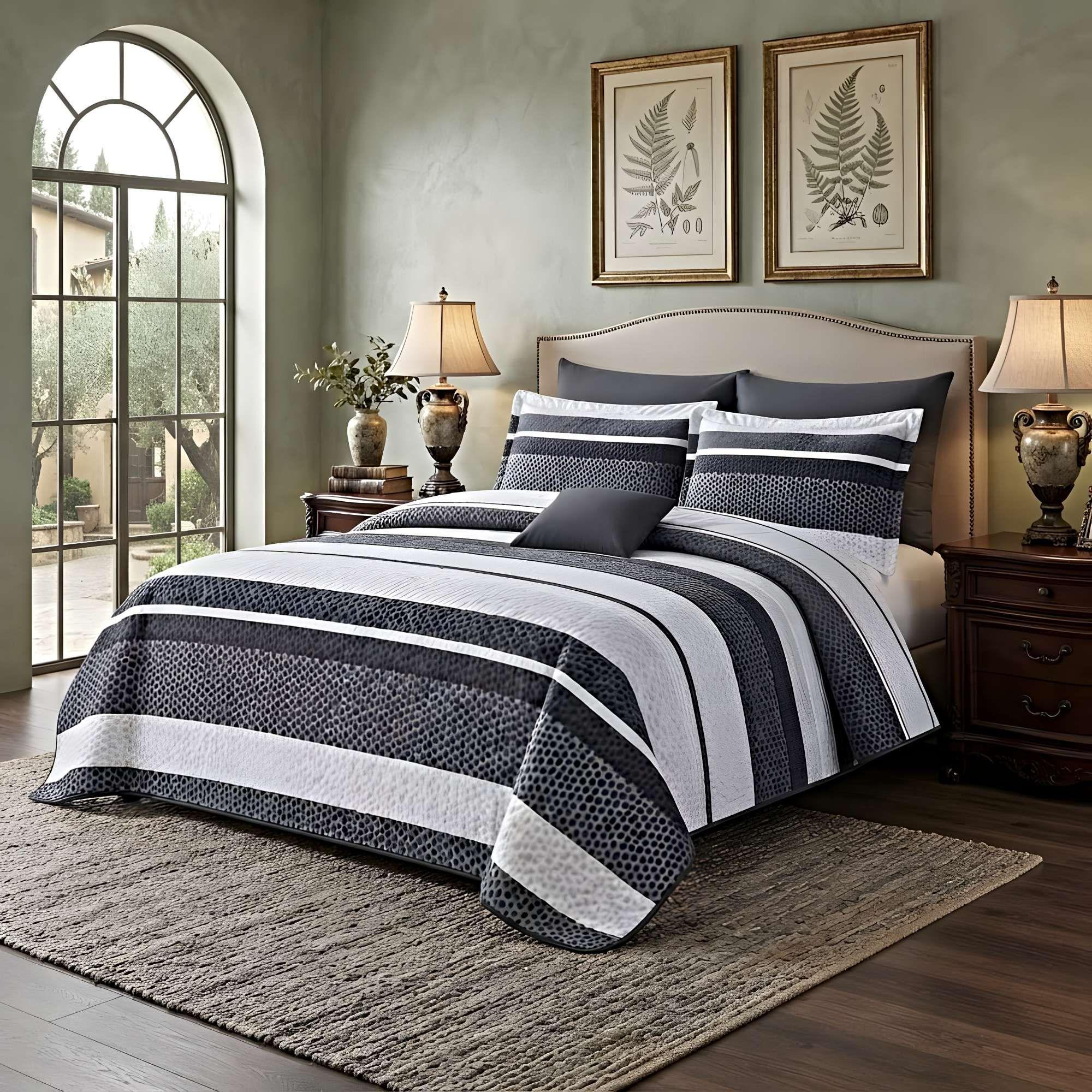 CUBRECAMA QUILT DE VERANO LIVIANO 2 PLAZAS C15-1
