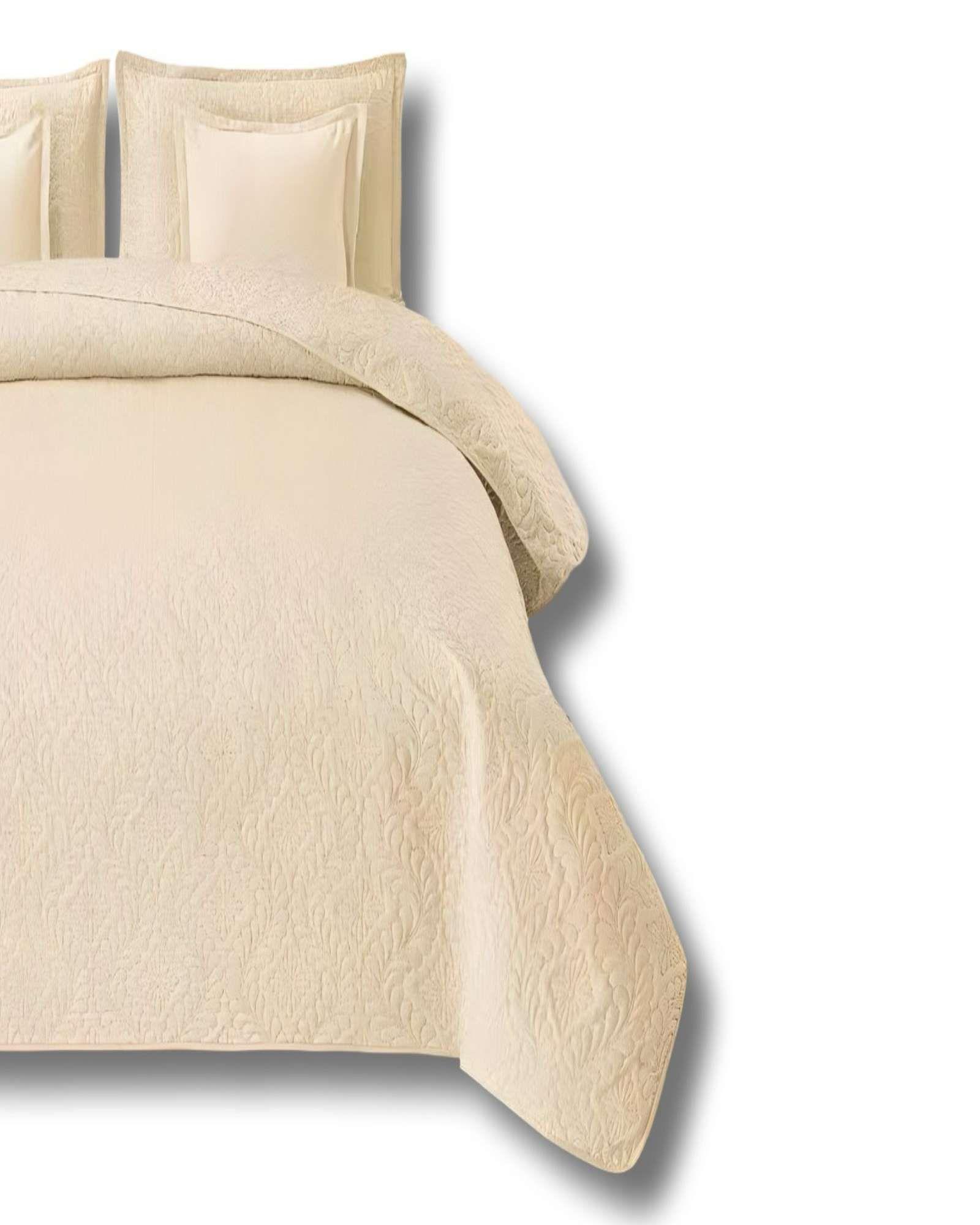 CUBRECAMA QUILT DELGADO CON 9 PIEZAS 2 PLAZAS 21-2