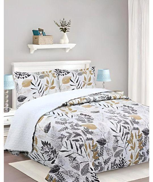 CUBRECAMA QUILT SHERPA OTOÑO INVIERNO 2 PLAZAS C11-2