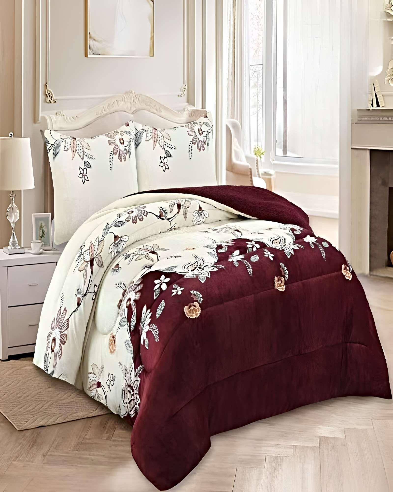 COBERTOR DE INVIERNO PLUSH 1.5 PLAZA 180X200CM P06-2