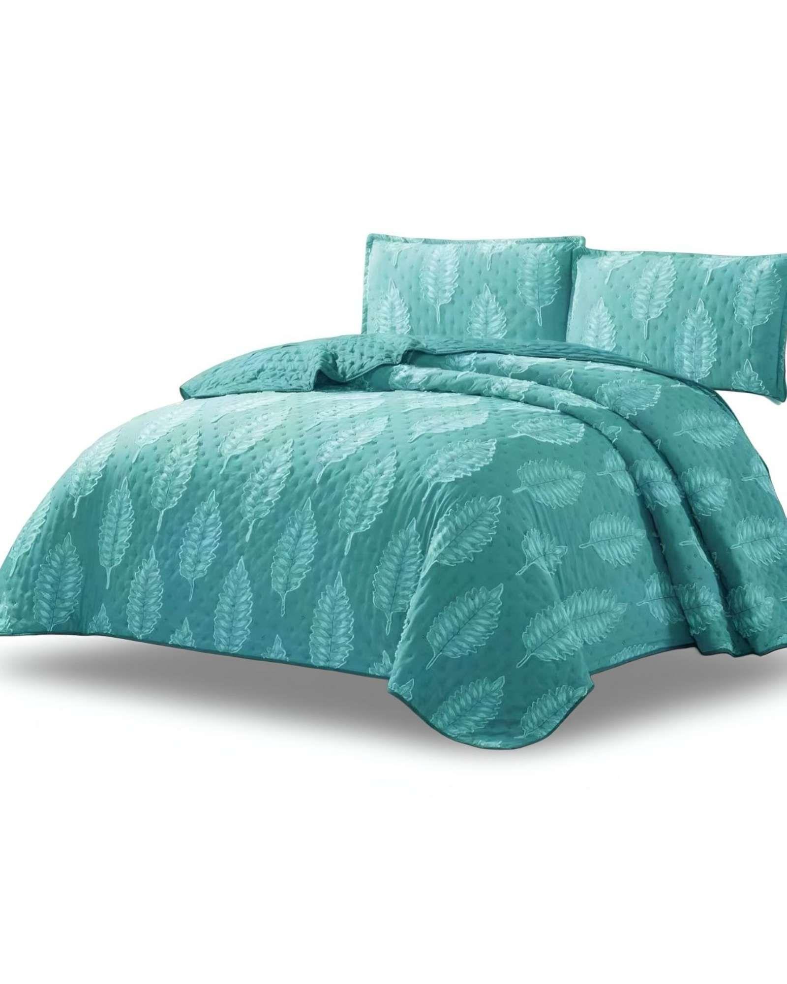 quilt cubrecama TUFTING DE LUJO SUAVE KING 20-1