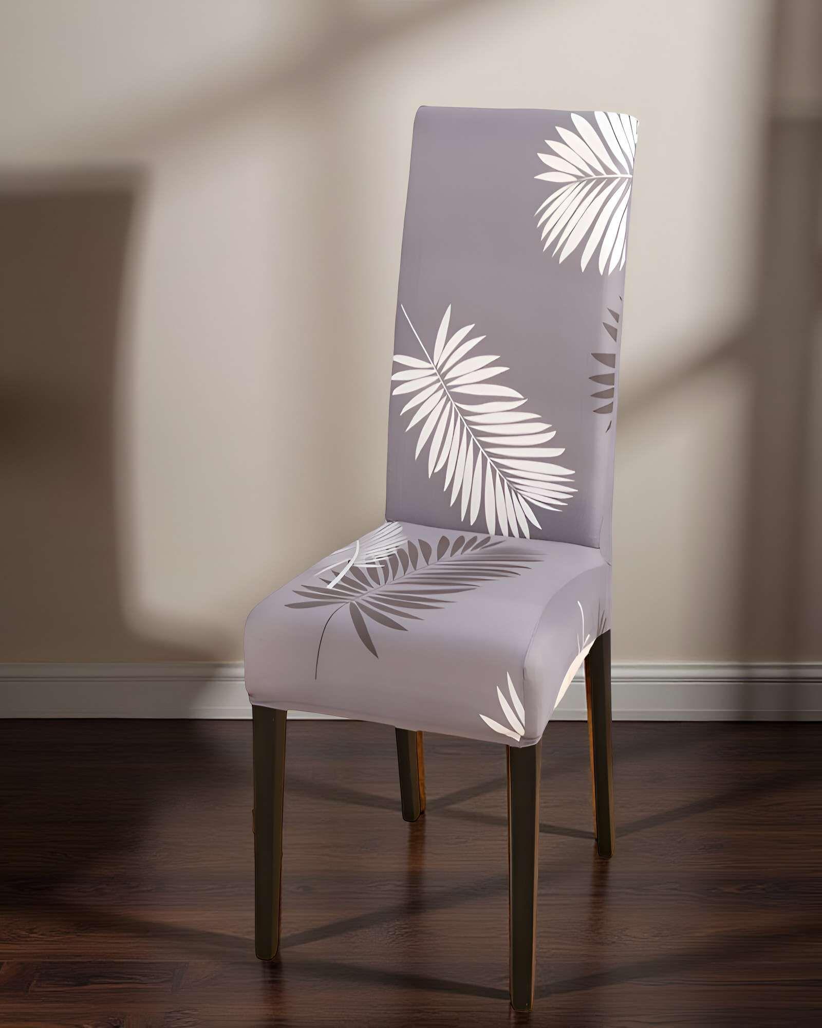 PACK DE 6 FUNDAS PARA SILLA ELASTICADAS CON DISEÑO ESTAMPADO F14-2