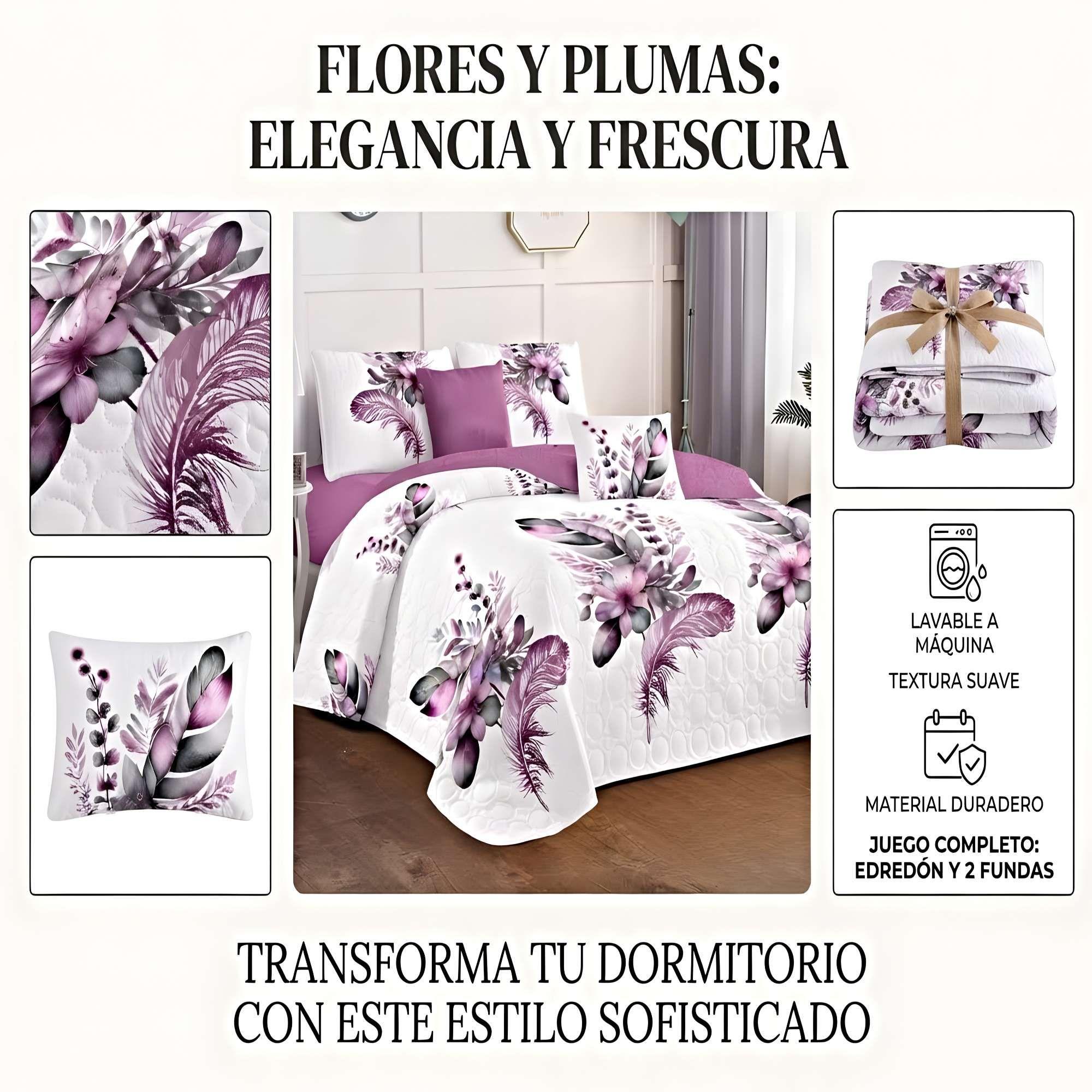 CUBRECAMA QUILT DE VERANO LIVIANO PLAZA Y MEDIA C9-3