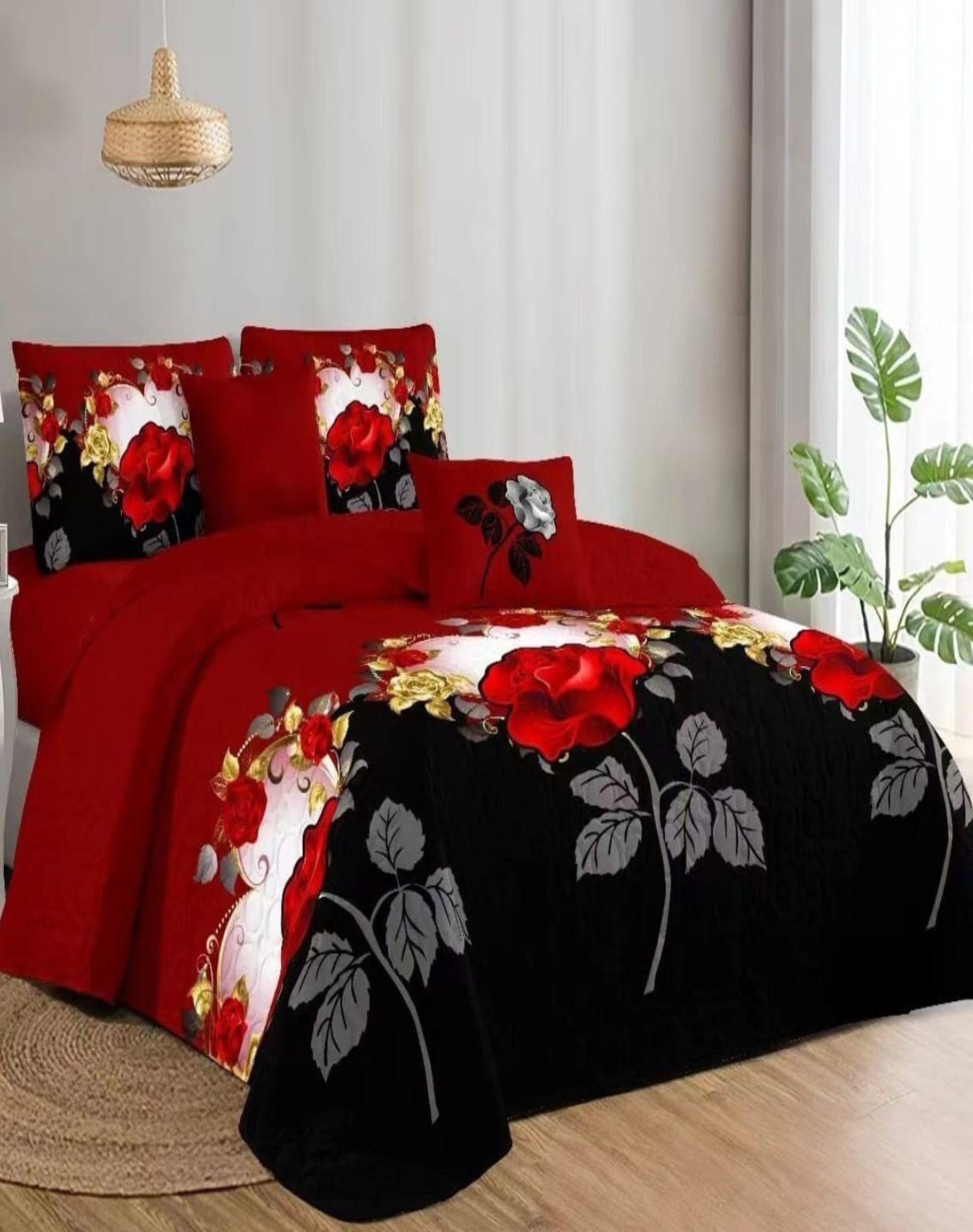 Cubrecama Quilt Diseño 2 Plazas - Primavera Verano A7-2