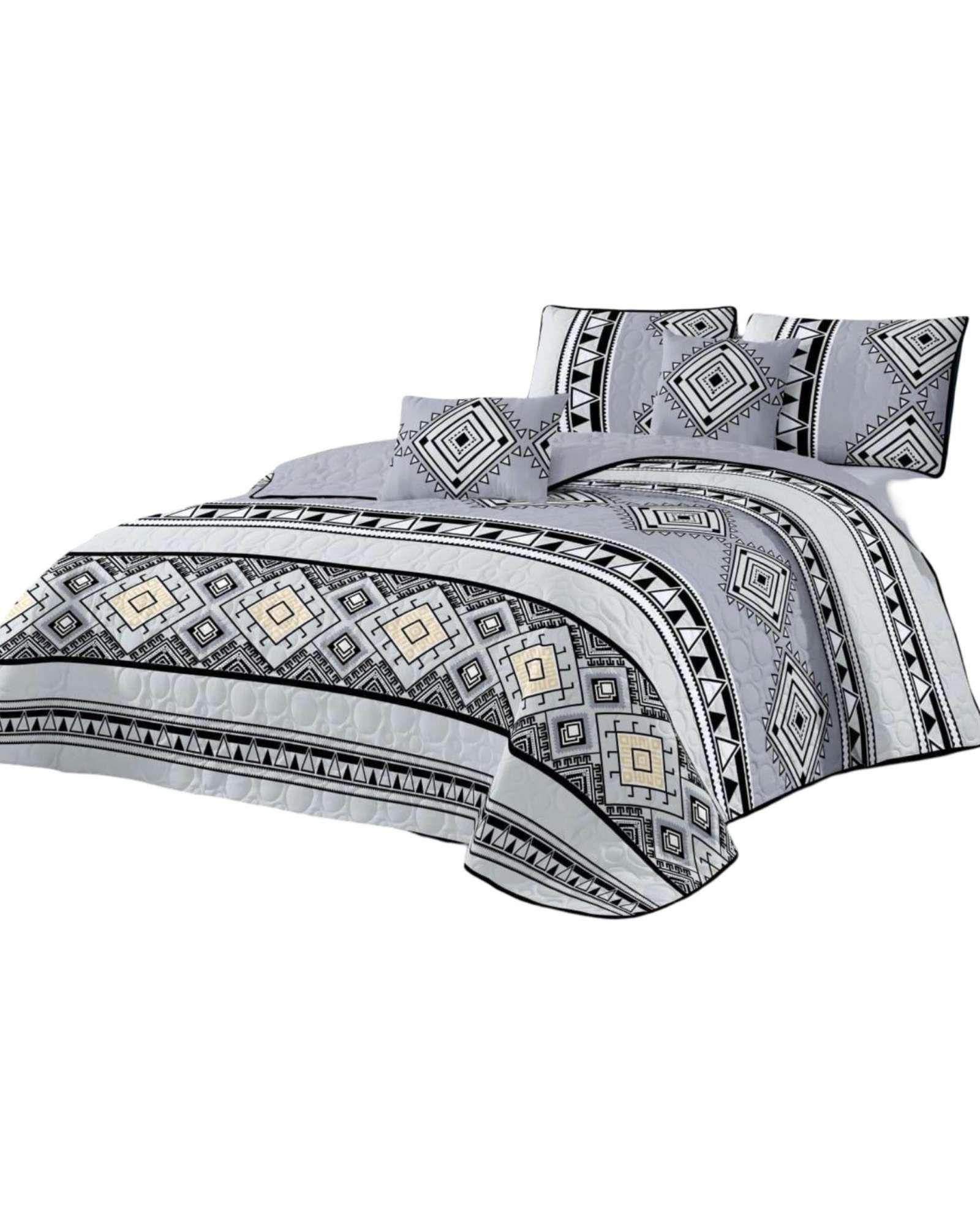 quilt cubrecama verano 2 plaza V02-1