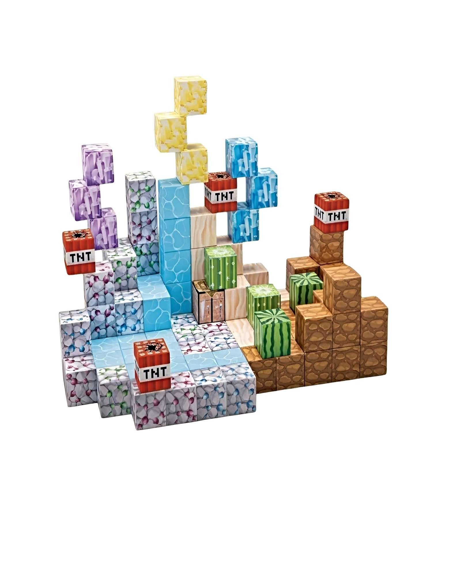 Juguete Cubo Magnetico 100 piezas-0