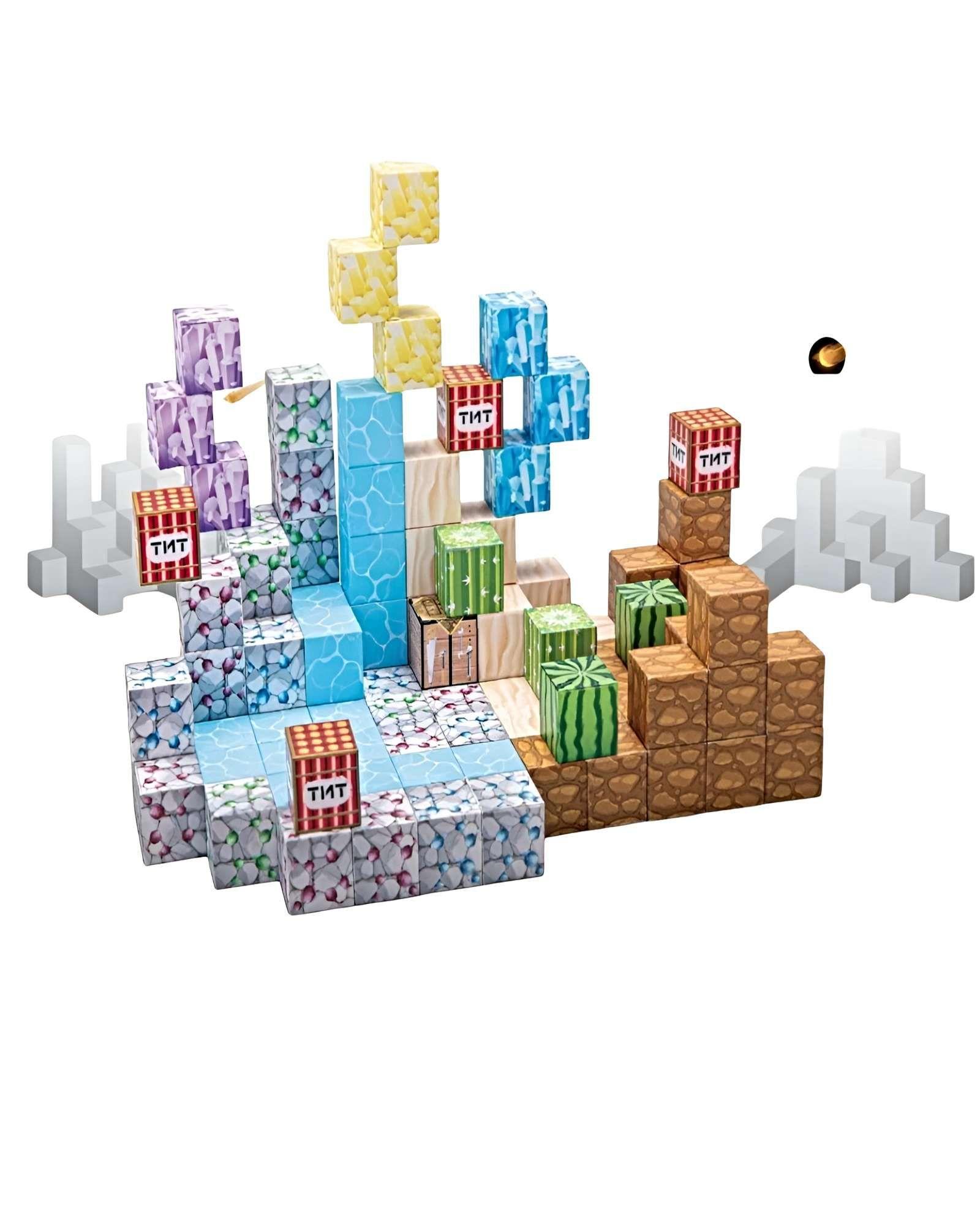 Juguete Cubo Magnetico 100 piezas-1