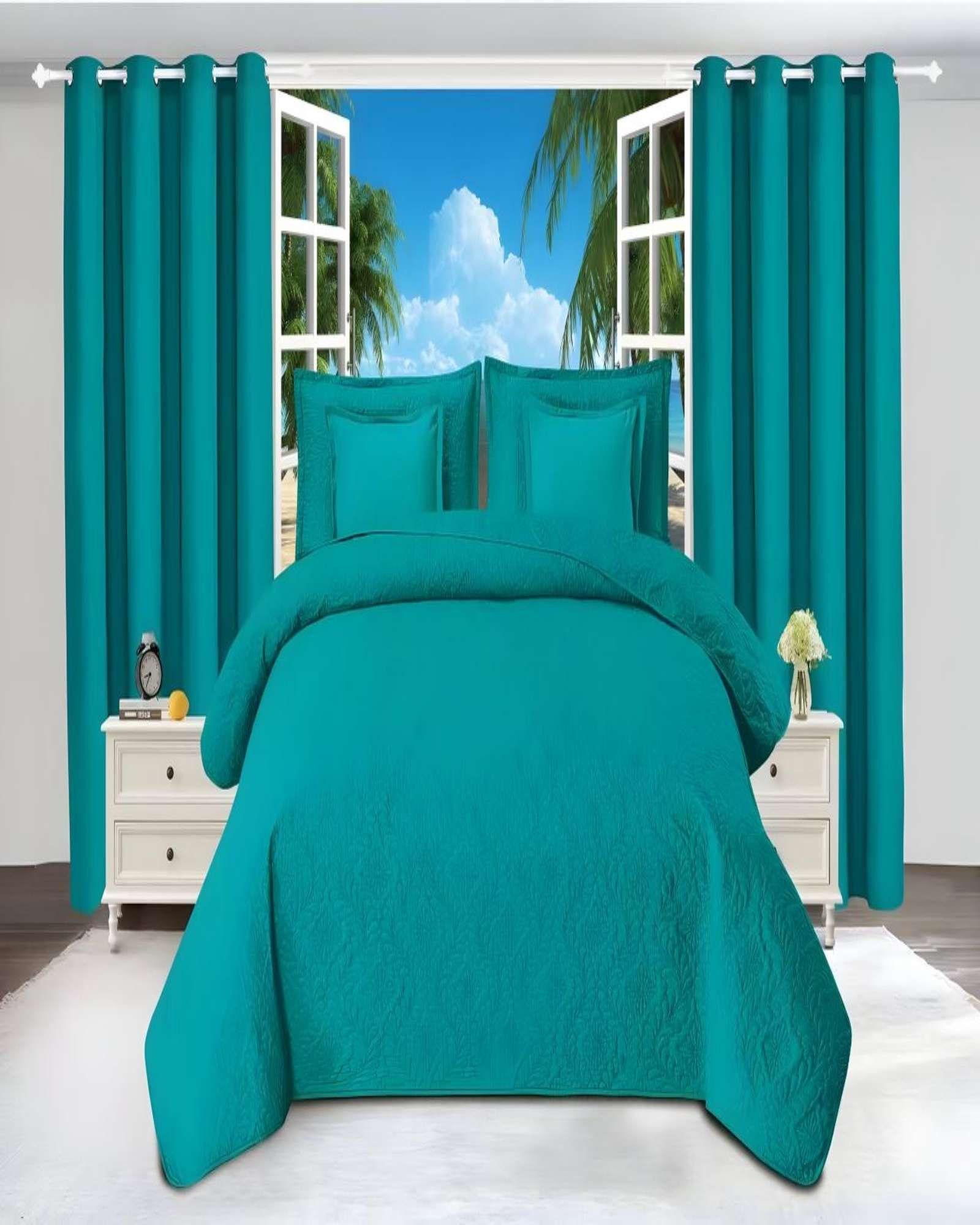 CUBRECAMA QUILT DELGADO CON 9 PIEZAS 2 PLAZAS 20-3