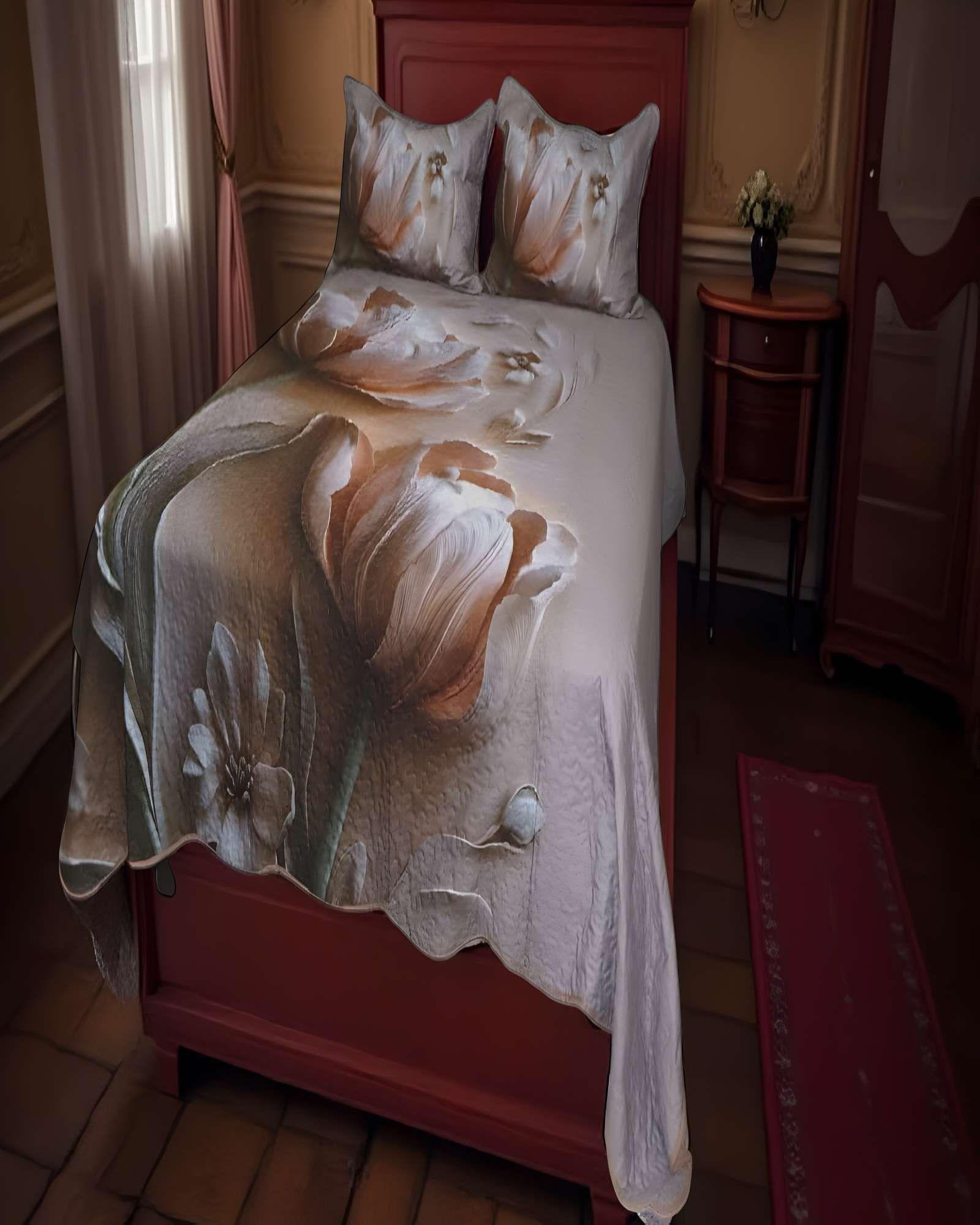 CUBRECAMA DE VERANO 3D 2 PLAZAS 230 X 250 CM V10-3