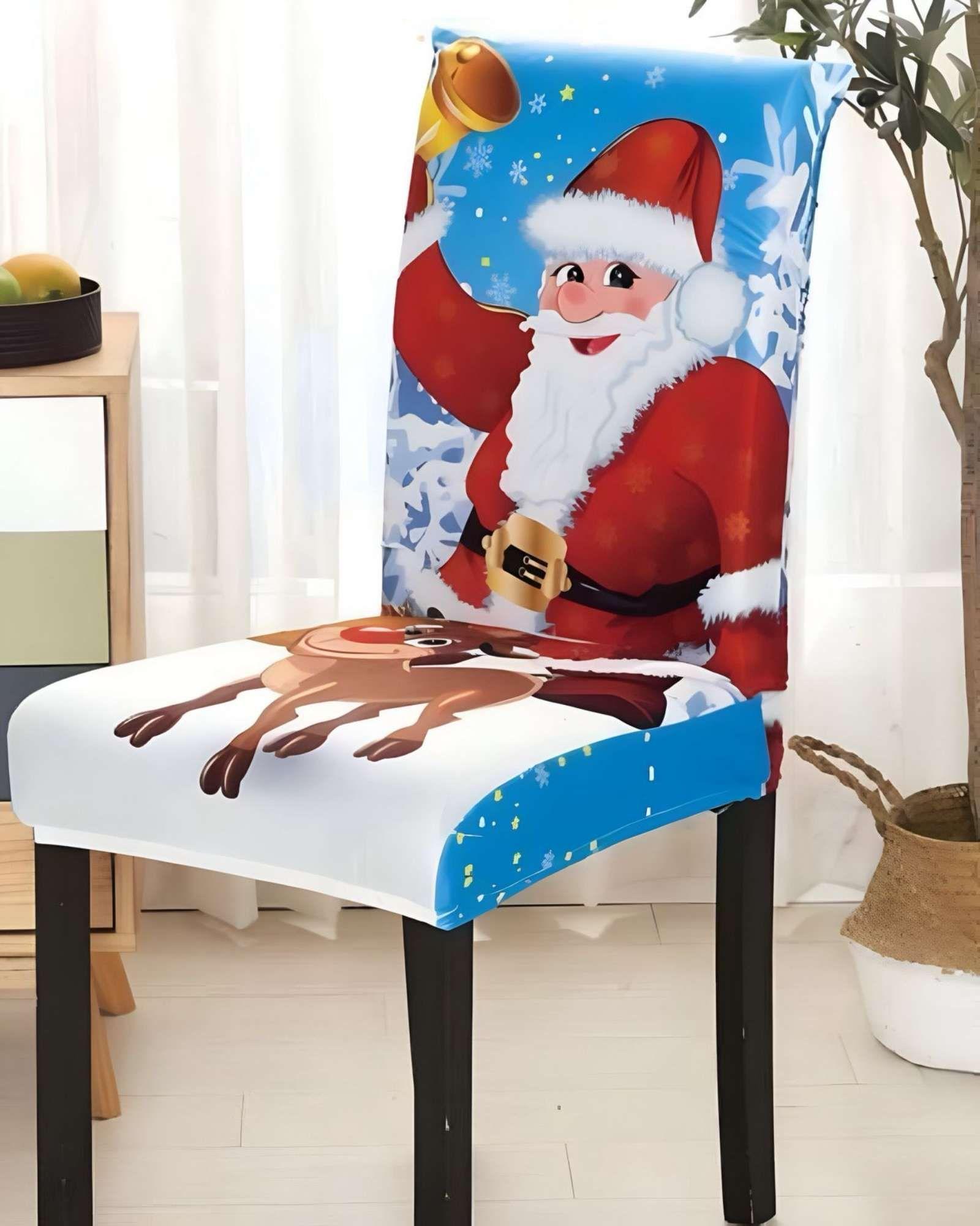 SET DE 6 FUNDAS PARA SILLAS DE NAVIDAD N10-3