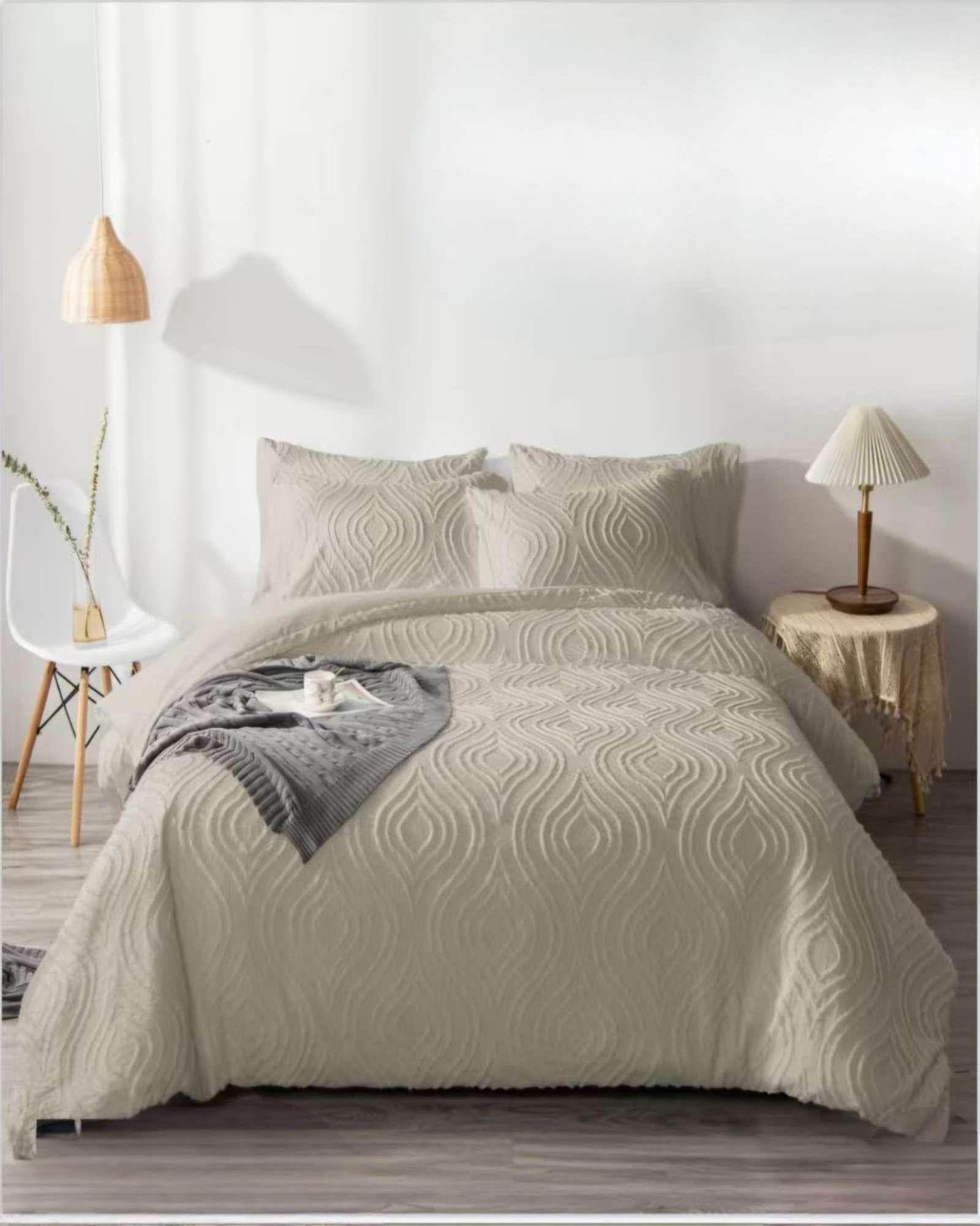 quilt cubrecama VERANO DELGADO NO ACOLCHADO KING V02-3