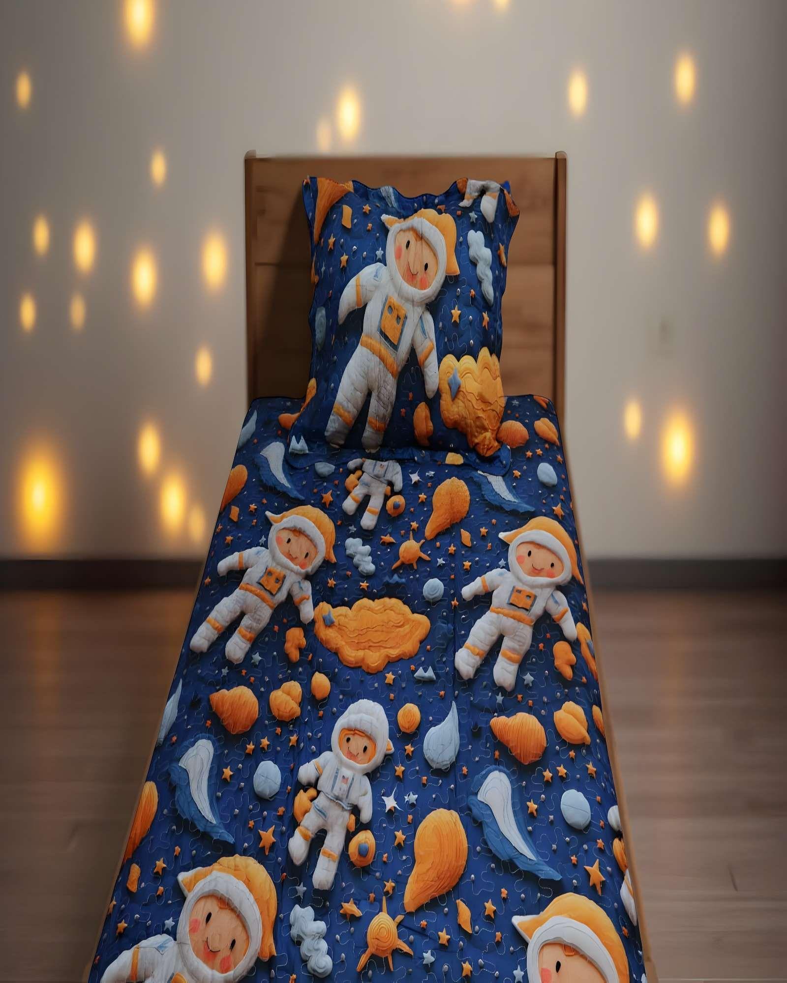 CUBRECAMA DE VERANO 3D PLAZA Y MEDIA 180 X 230 CM V05-3