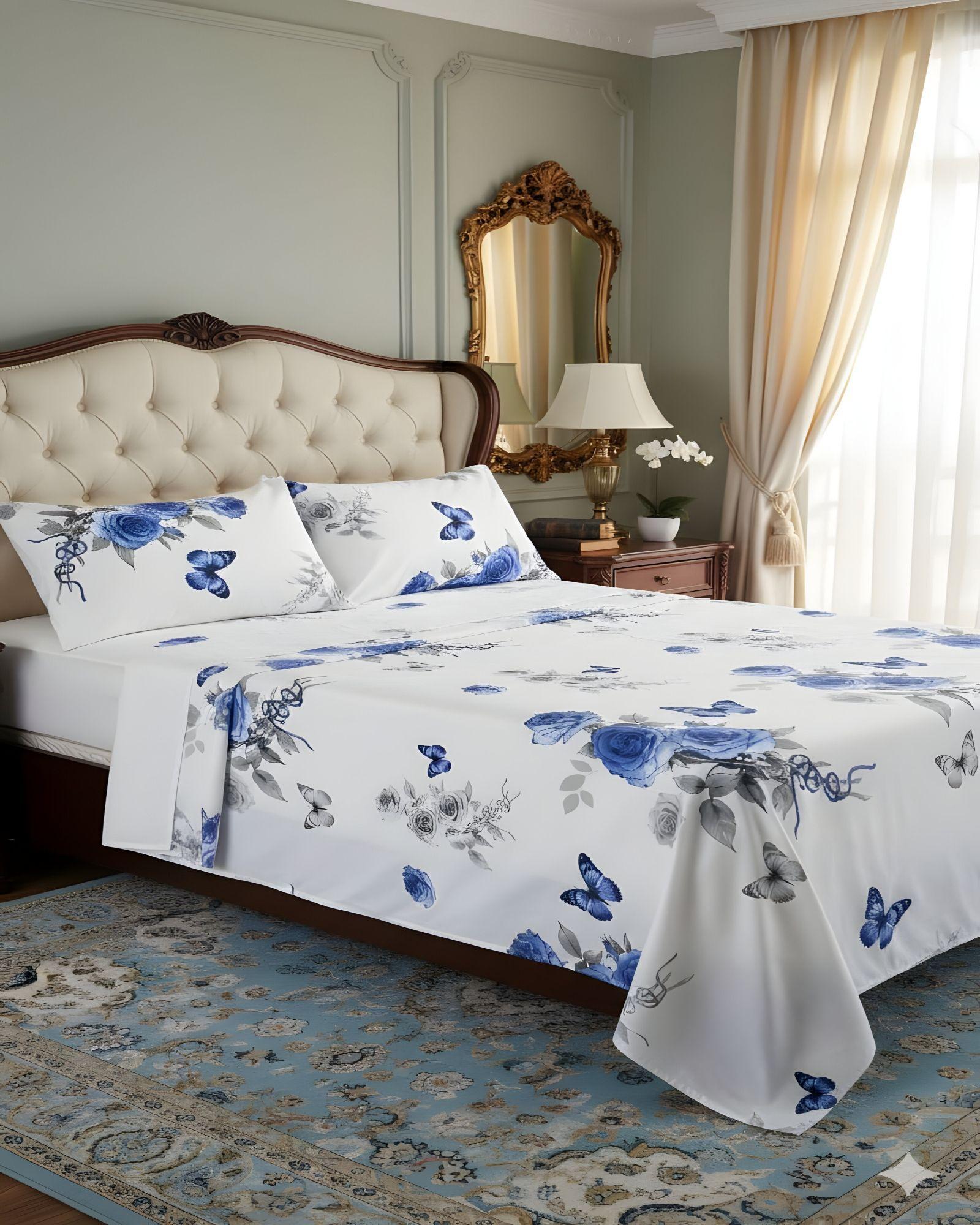 JUEGO DE SABANAS 100% EXTRASUAVE KING BLANCO10-3