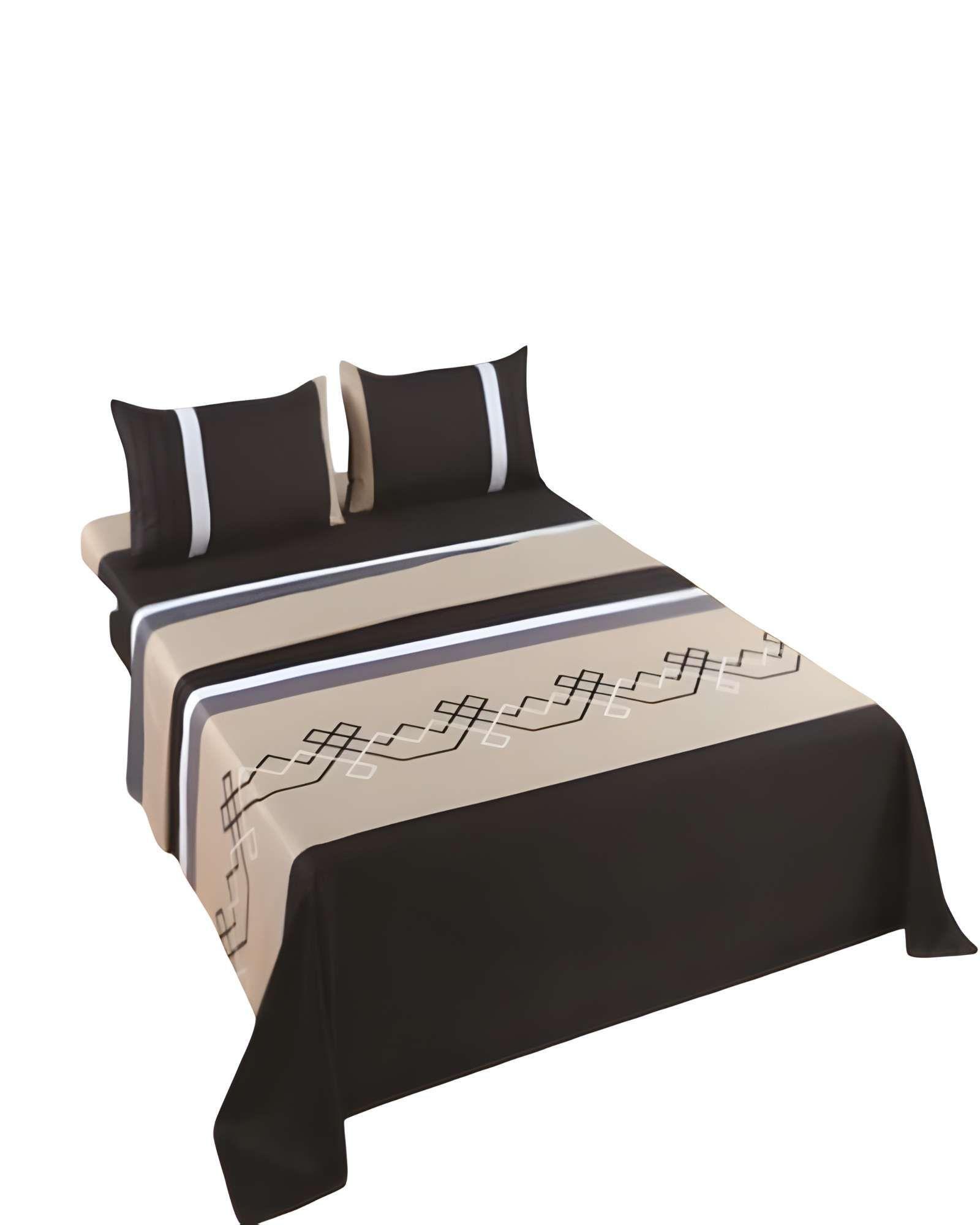 JUEGO DE SABANAS CASA SOL SUPER KING NEGRO3-0